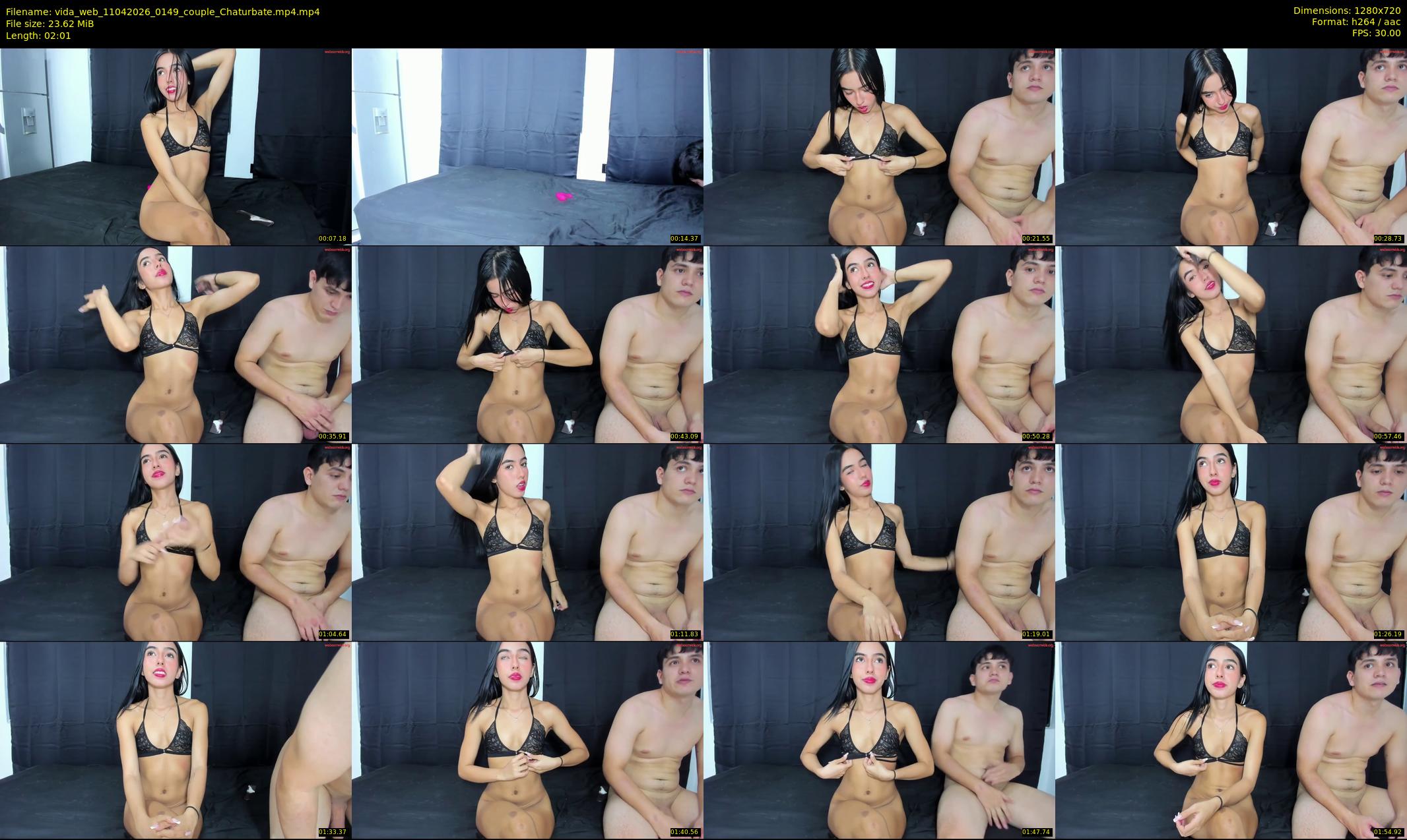 vida_web — 3 minute Chaturbate couple cam show recording, 720p, Apr 11, 2026