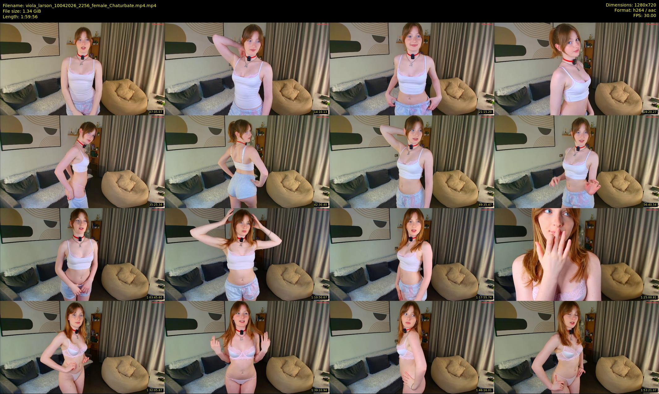 viola_larson — 120 minute Chaturbate female cam show recording, 720p, Apr 10, 2026