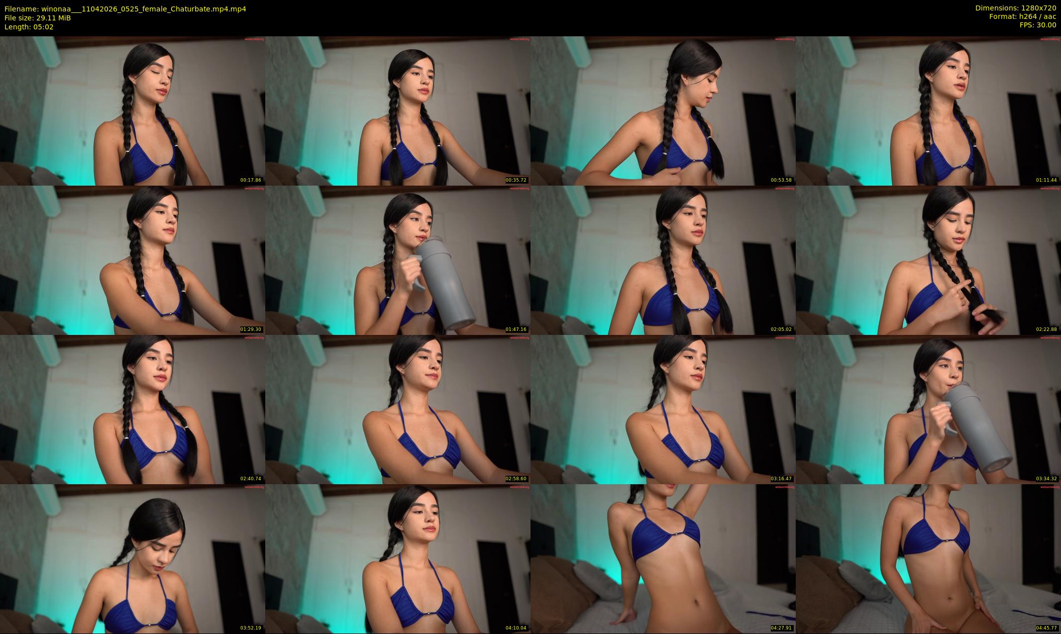 winonaa__ — 6 minute Chaturbate female cam show recording, 720p, Apr 11, 2026