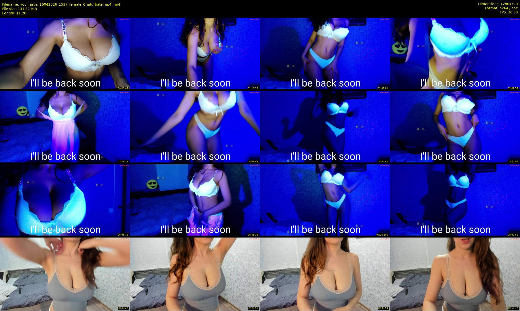 your_asya — 12 minute Chaturbate female cam show recording, 720p, Apr 10, 2026