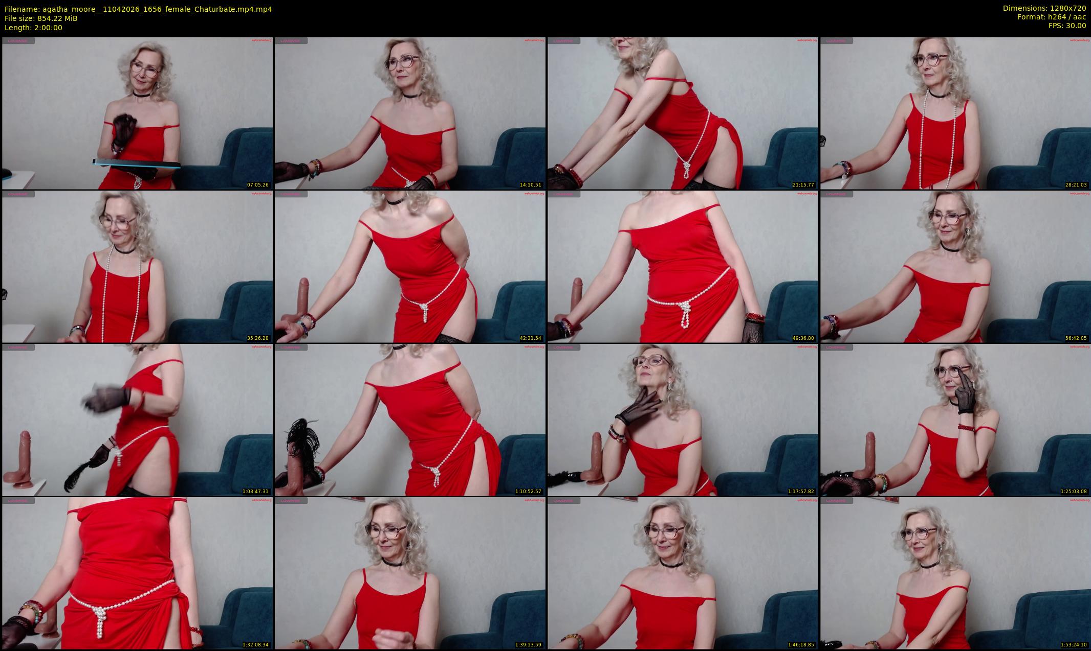 agatha_moore_ — 120 minute Chaturbate female cam show recording, 720p, Apr 11, 2026