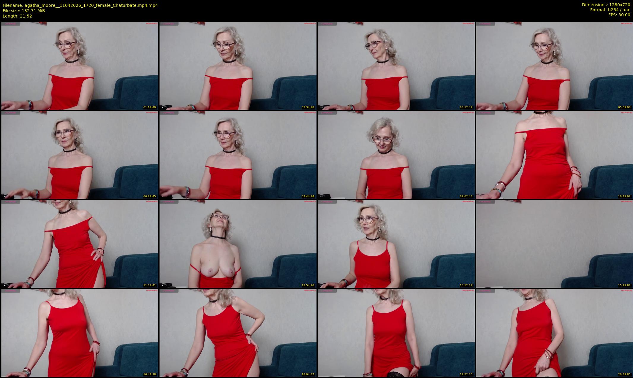 agatha_moore_ — 22 minute Chaturbate female cam show recording, 720p, Apr 11, 2026