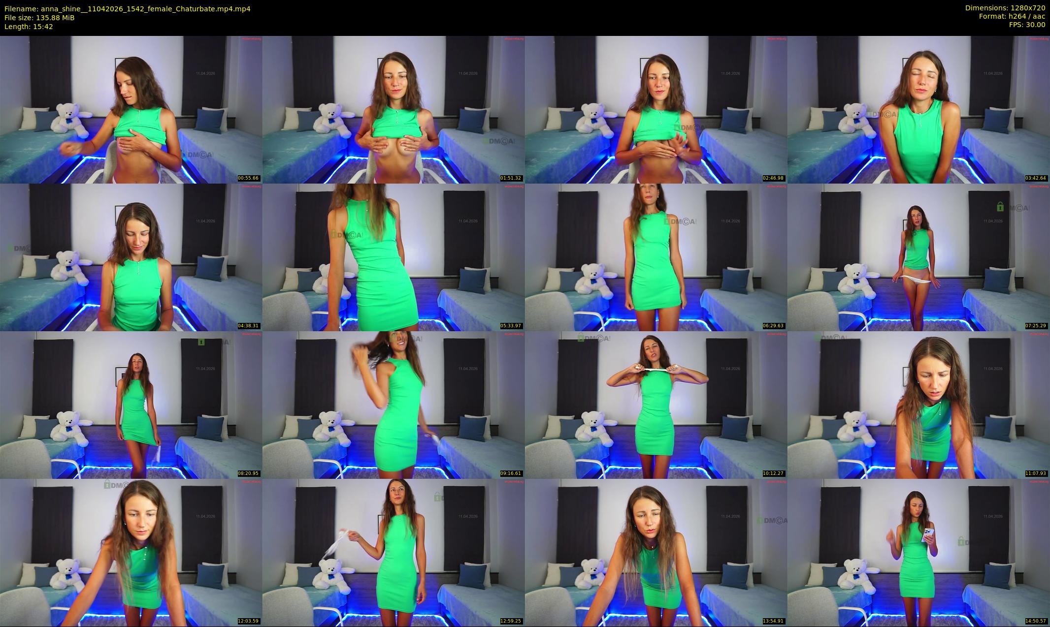 anna_shine_ — 16 minute Chaturbate female cam show recording, 720p, Apr 11, 2026