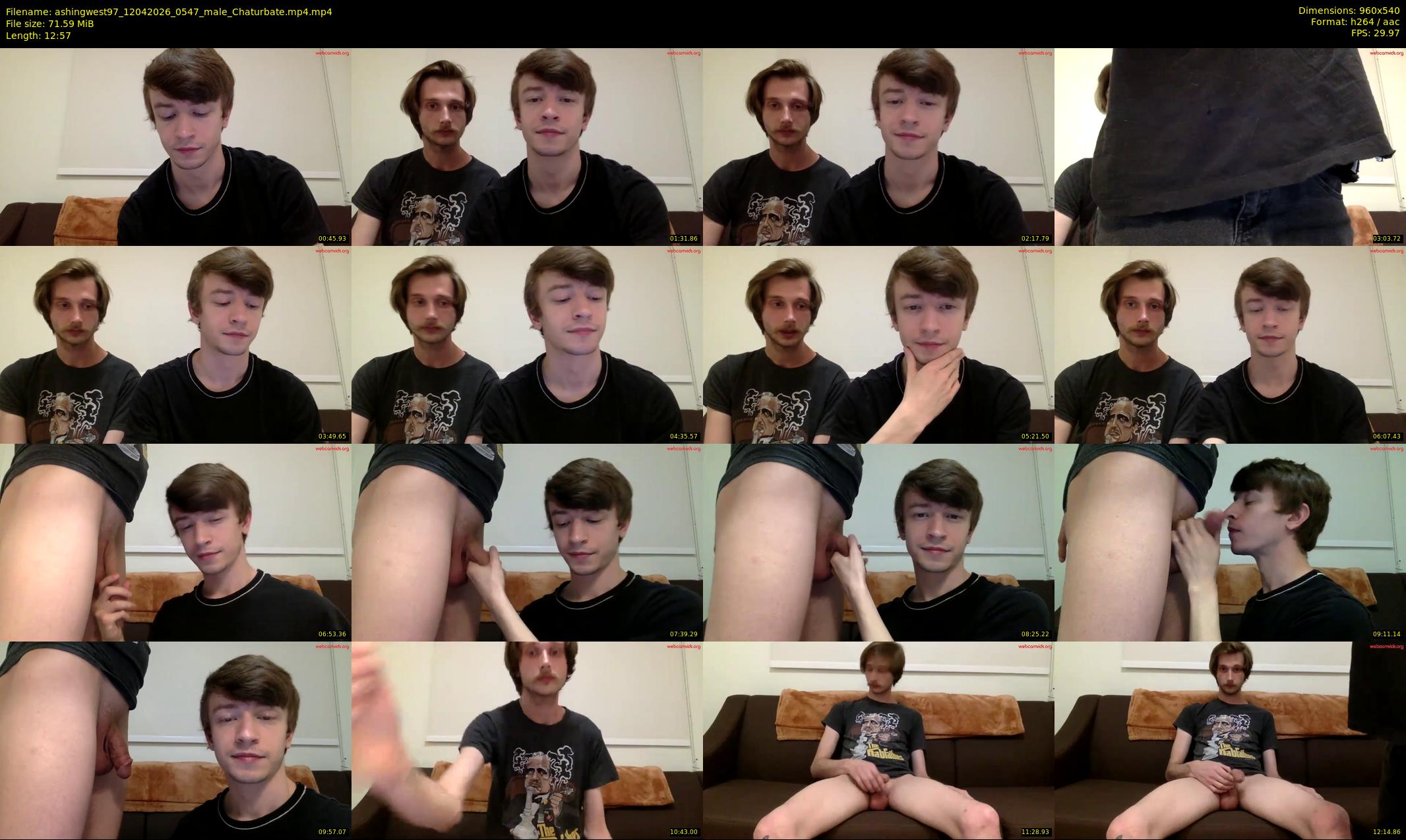 ashingwest97 — 13 minute Chaturbate male cam show recording, 480p, Apr 12, 2026