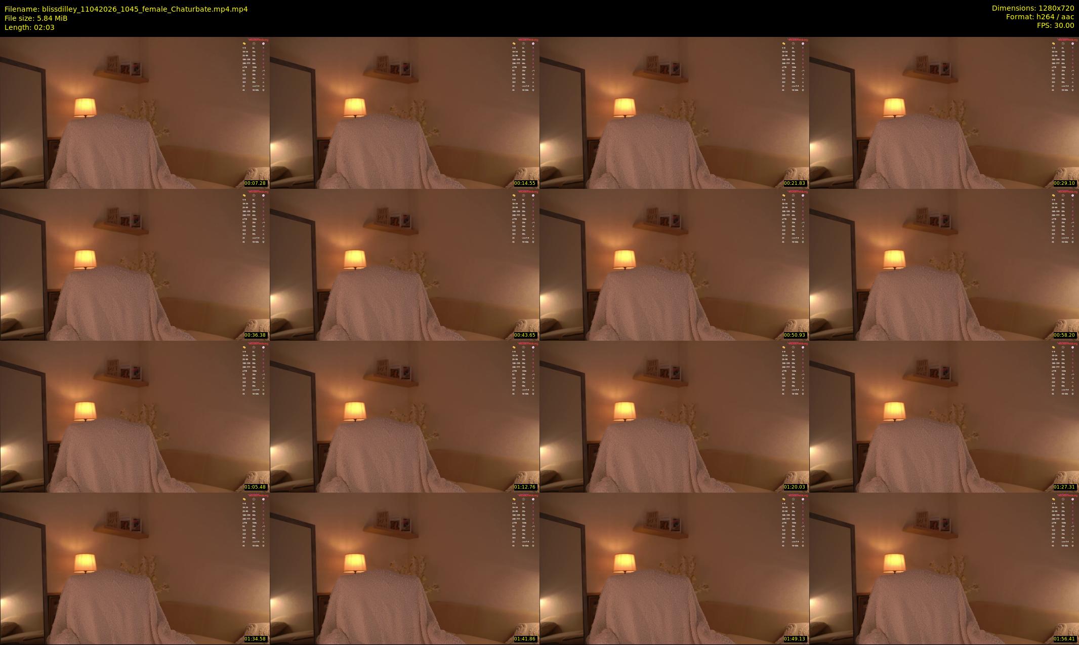blissdilley — 3 minute Chaturbate female cam show recording, 720p, Apr 11, 2026