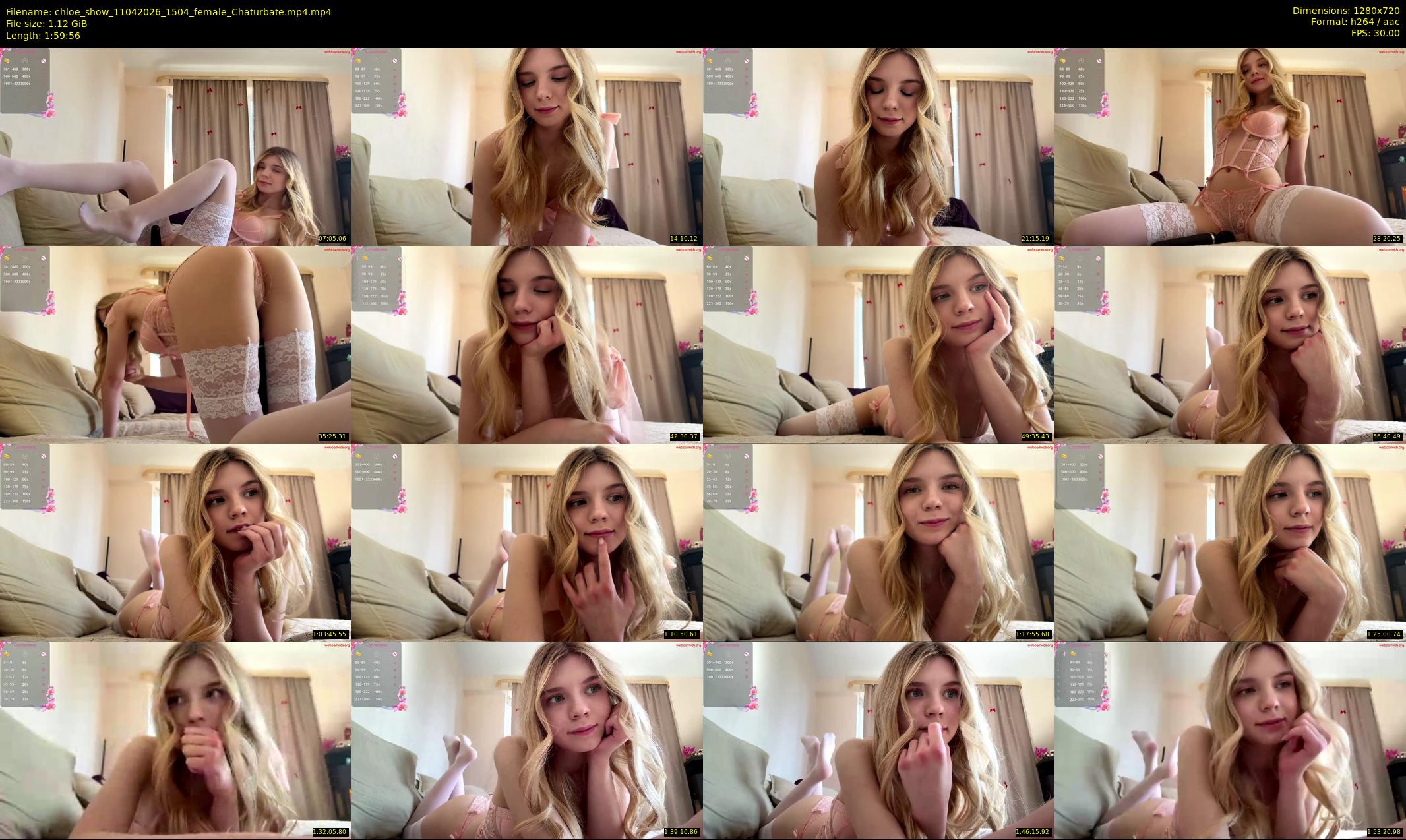 chloe_show — 120 minute Chaturbate female cam show recording, 720p, Apr 11, 2026