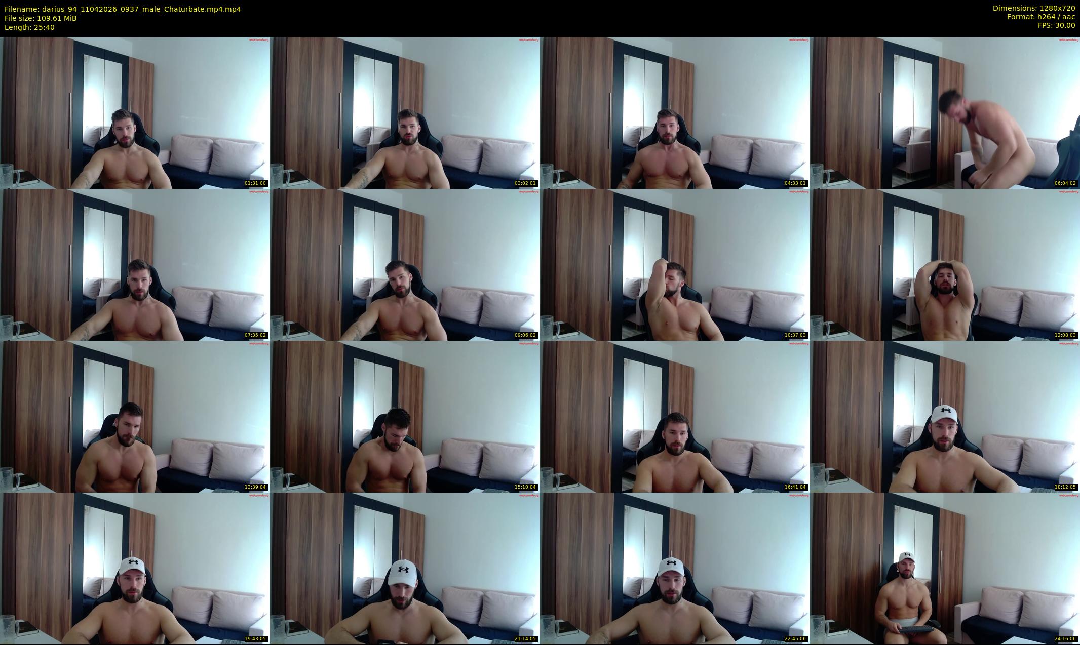 darius_94 — 26 minute Chaturbate male cam show recording, 720p, Apr 11, 2026