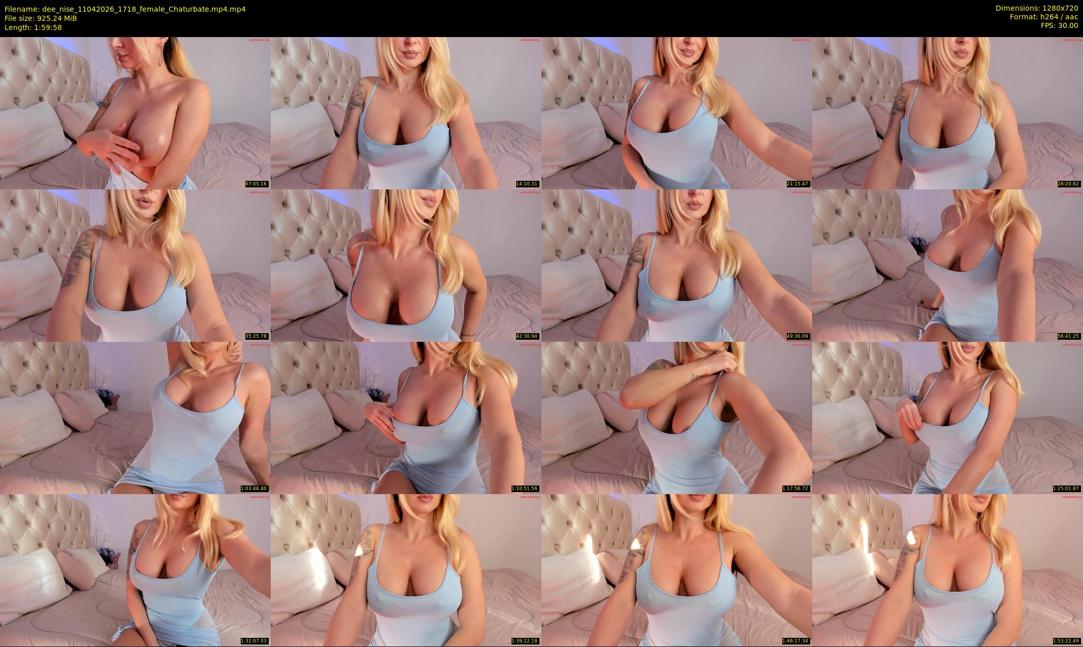 dee_nise — 120 minute Chaturbate female cam show recording, 720p, Apr 11, 2026