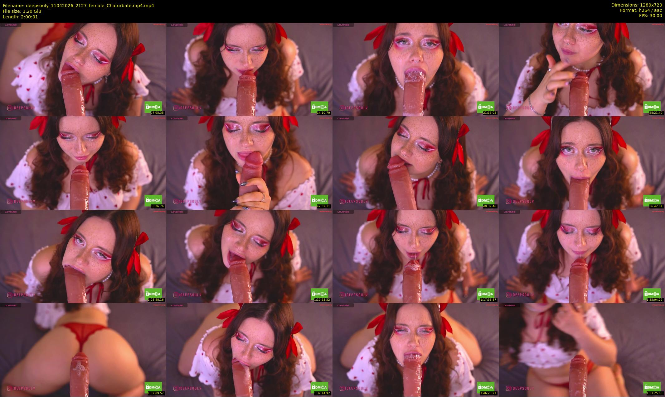deepsouly — 121 minute Chaturbate female cam show recording, 720p, Apr 11, 2026