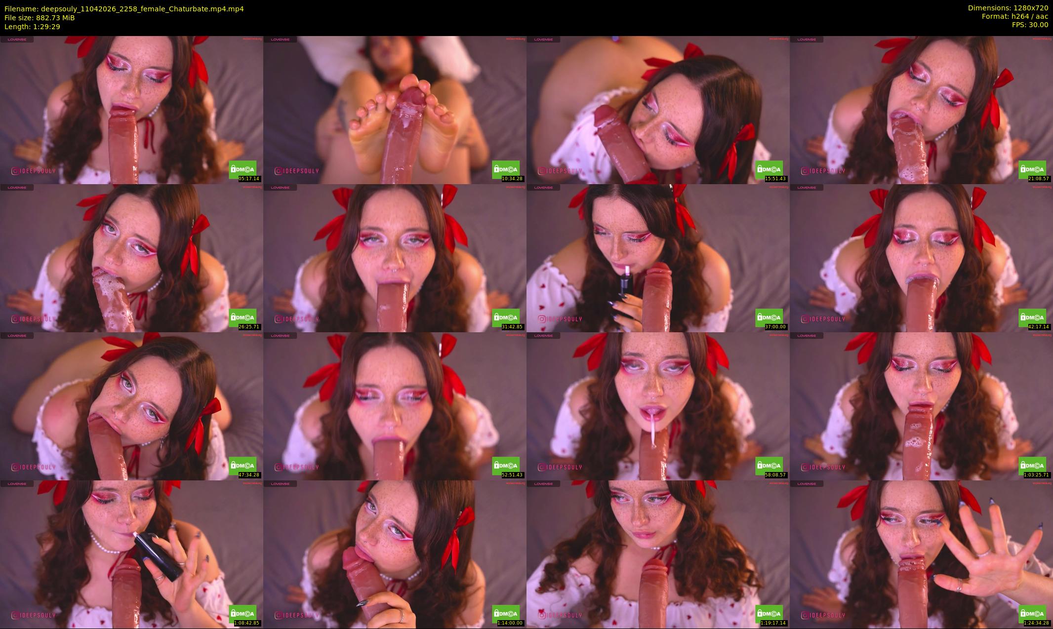 deepsouly — 90 minute Chaturbate female cam show recording, 720p, Apr 11, 2026
