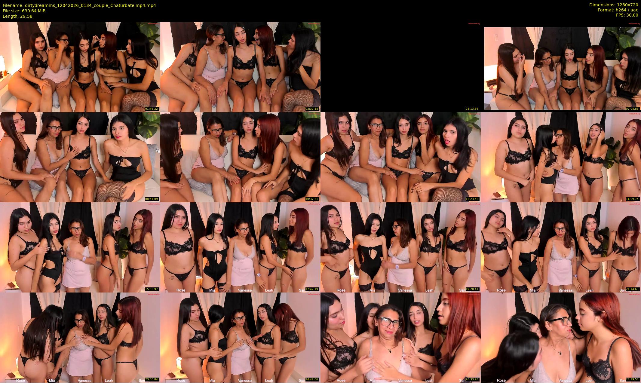 dirtydreamms — 30 minute Chaturbate couple cam show recording, 720p, Apr 12, 2026