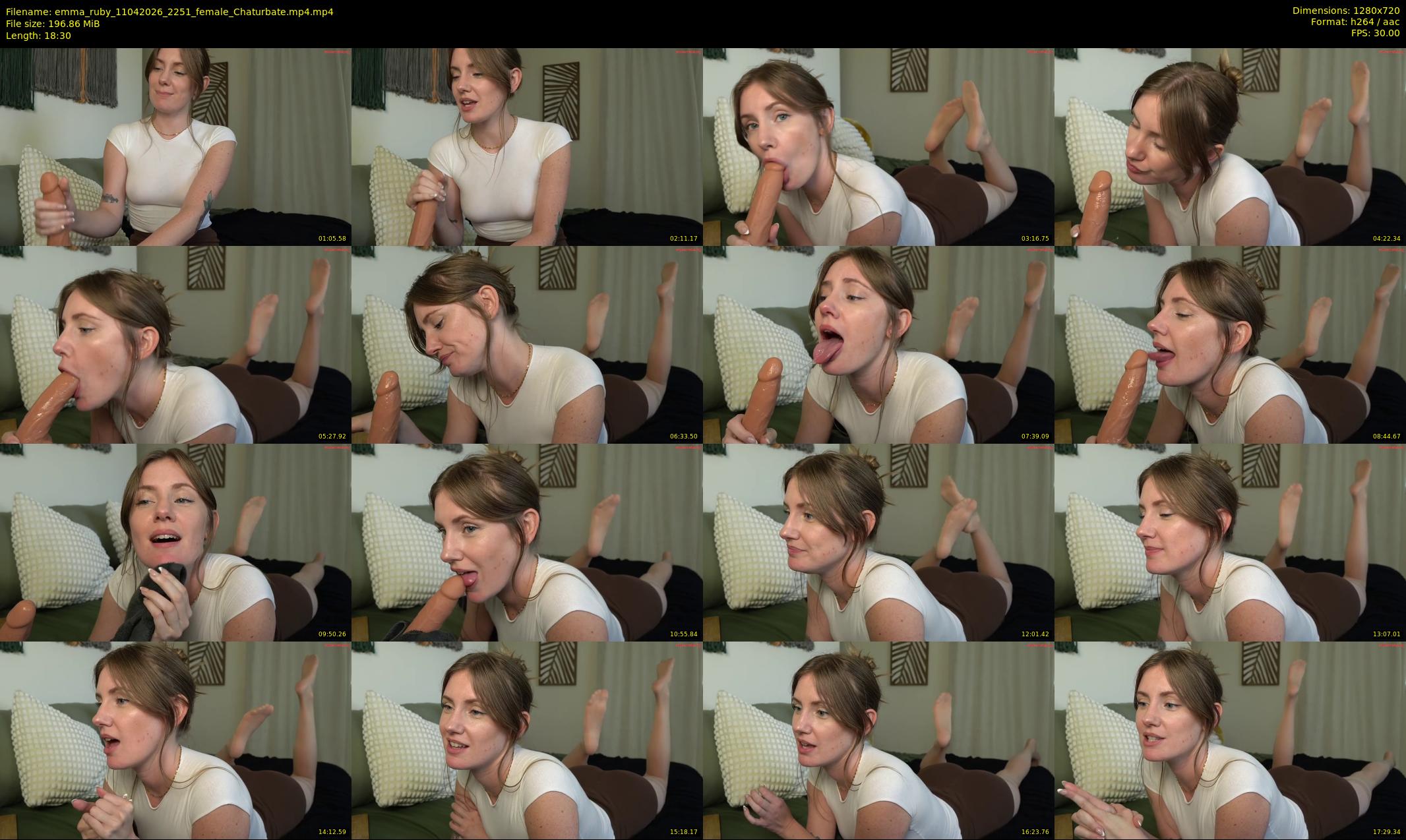 emma_ruby — 19 minute Chaturbate female cam show recording, 720p, Apr 11, 2026
