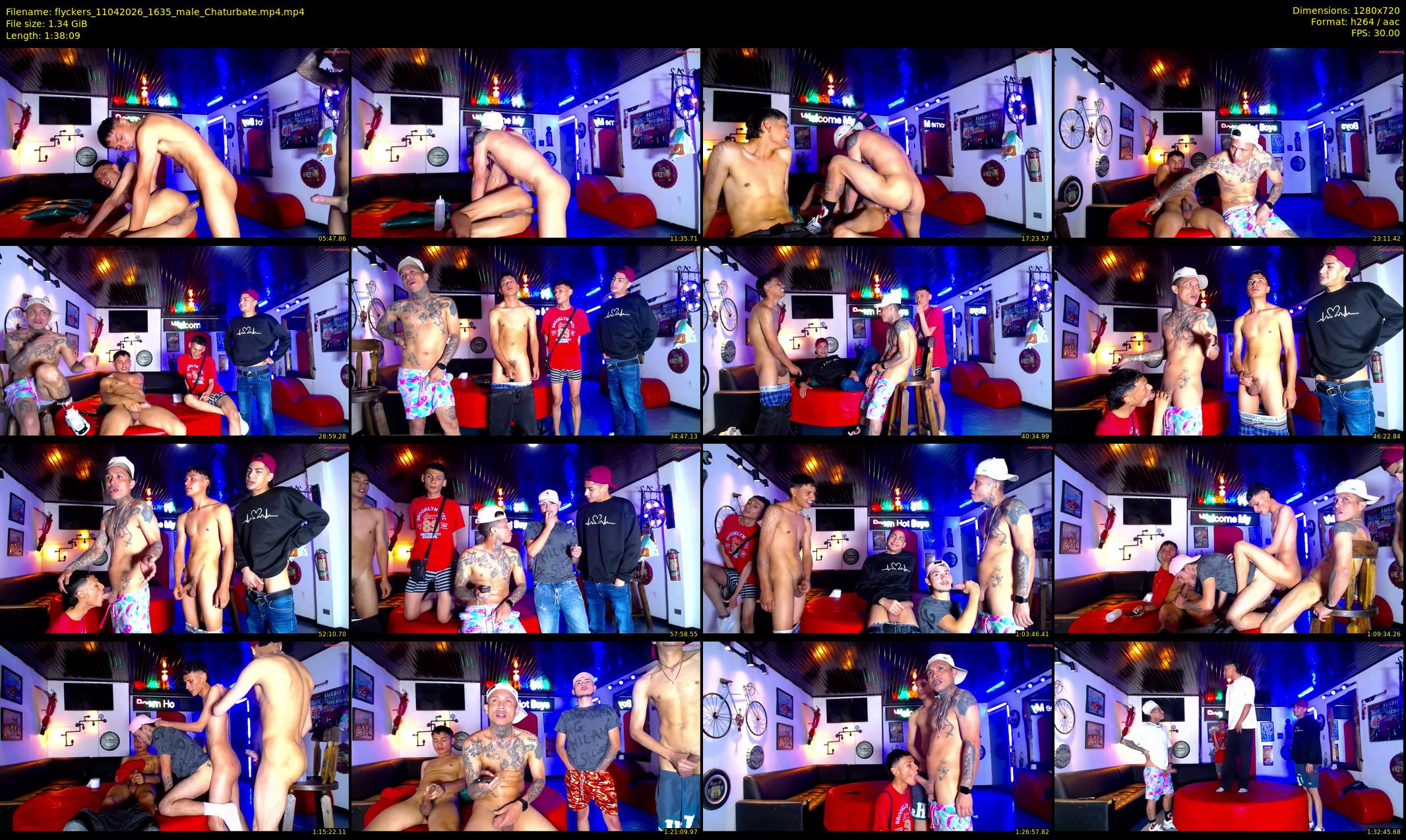 flyckers — 99 minute Chaturbate male cam show recording, 720p, Apr 11, 2026