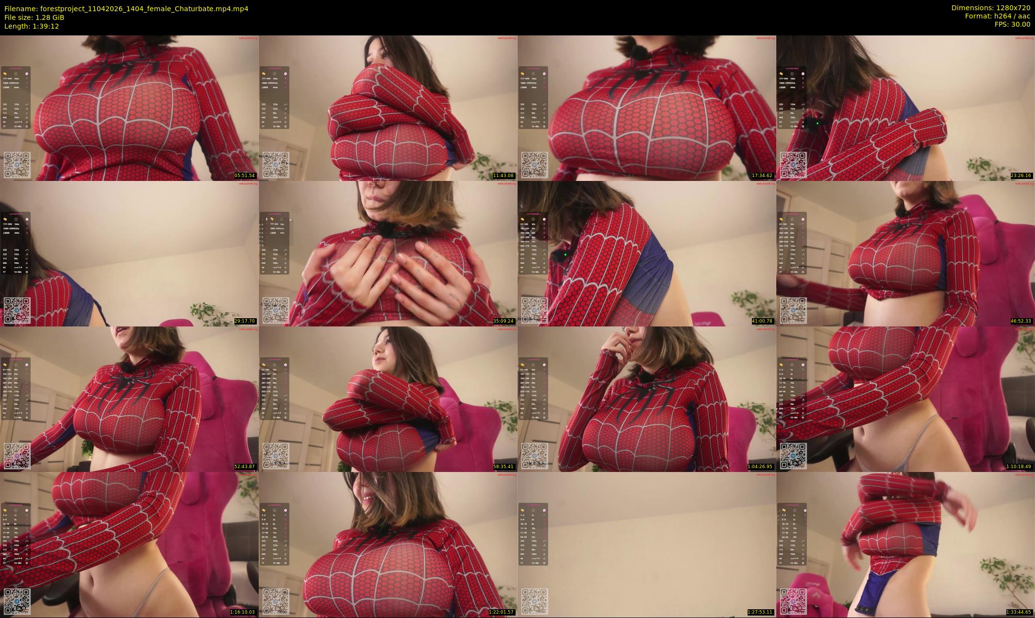 forestproject — 100 minute Chaturbate female cam show recording, 720p, Apr 11, 2026