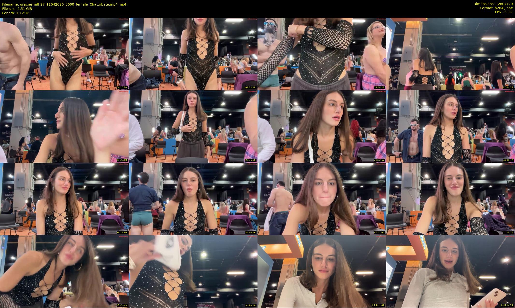 graciesmith27 — 73 minute Chaturbate female cam show recording, 720p, Apr 11, 2026