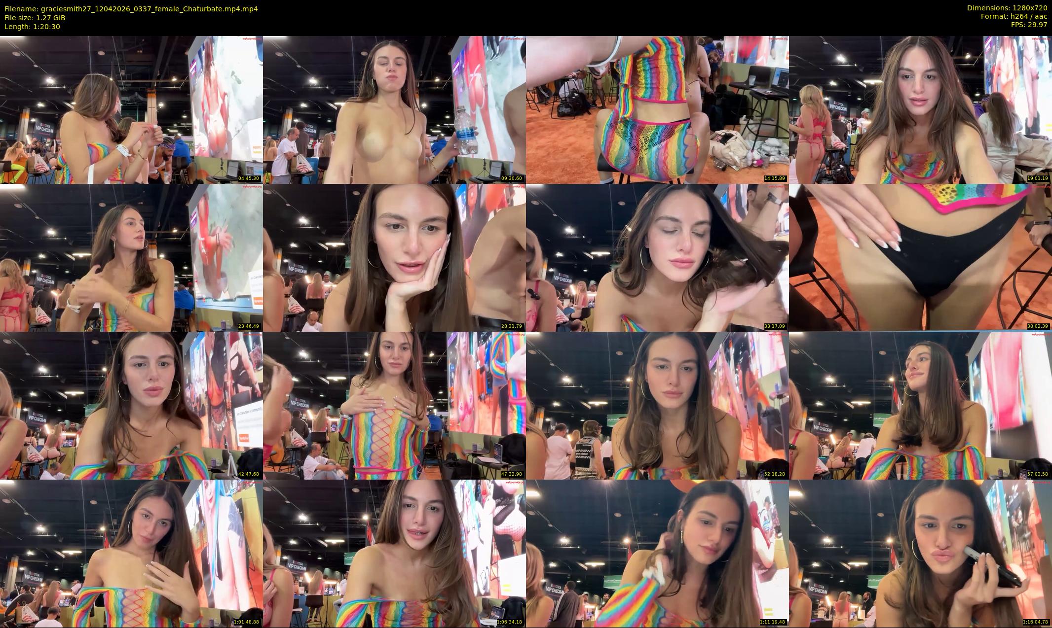graciesmith27 — 81 minute Chaturbate female cam show recording, 720p, Apr 12, 2026