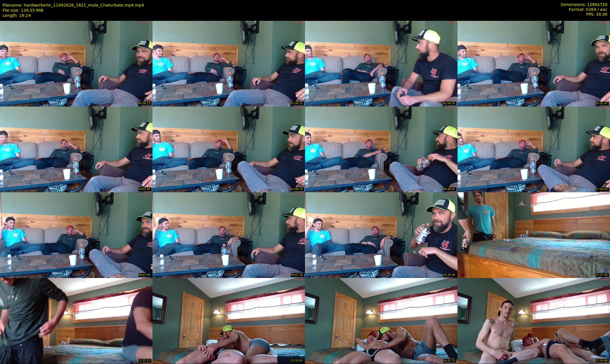 hardworkertn — 17 minute Chaturbate male cam show recording, 720p, Apr 11, 2026