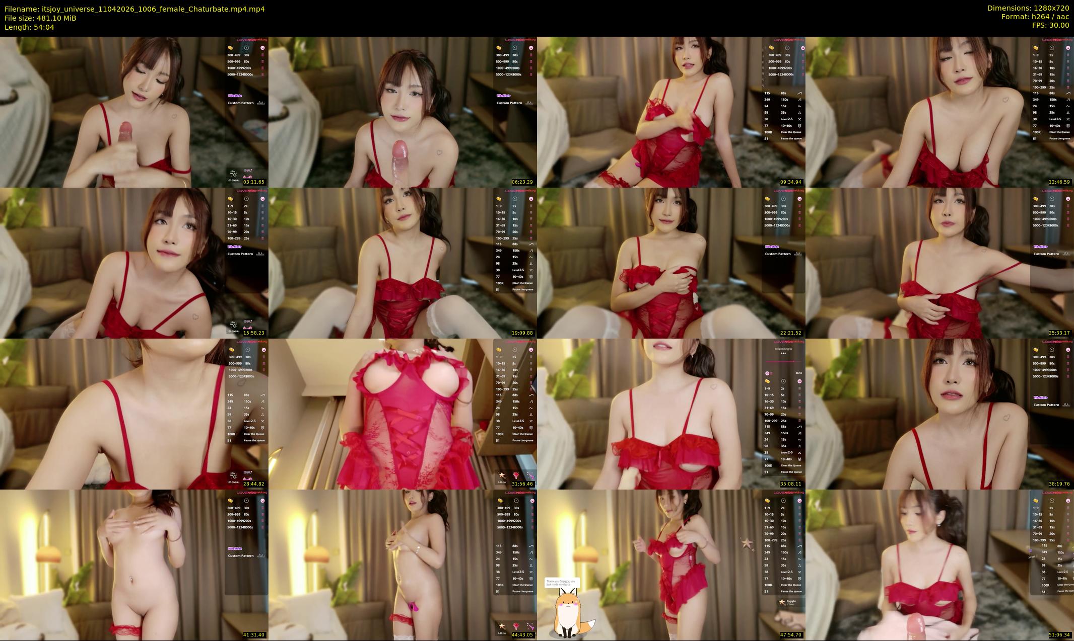 itsjoy_universe — 55 minute Chaturbate female cam show recording, 720p, Apr 11, 2026