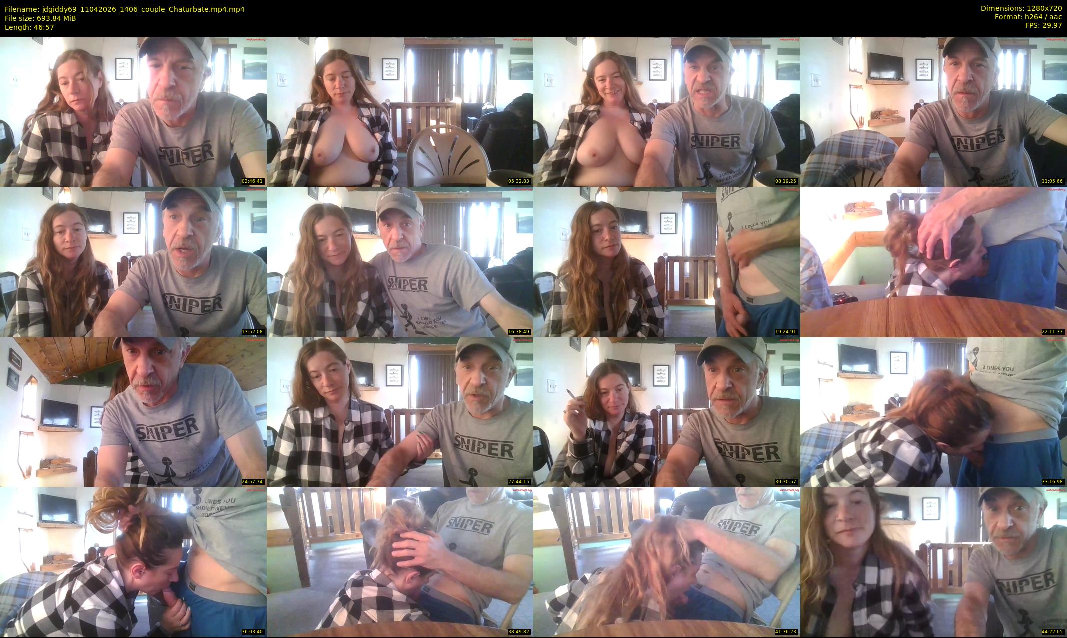 jdgiddy69 — 47 minute Chaturbate couple cam show recording, 720p, Apr 11, 2026