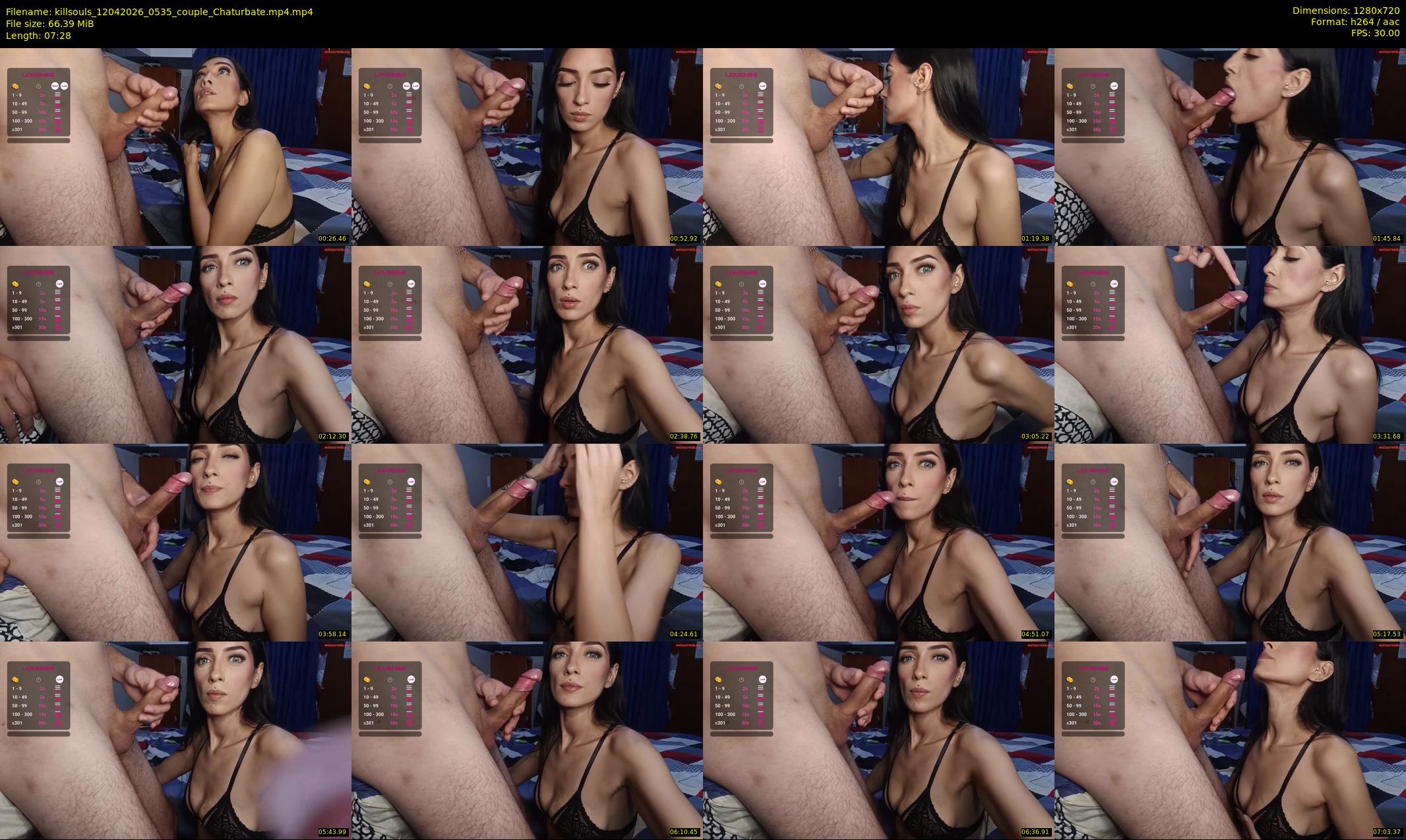 killsouls — 8 minute Chaturbate couple cam show recording, 720p, Apr 12, 2026