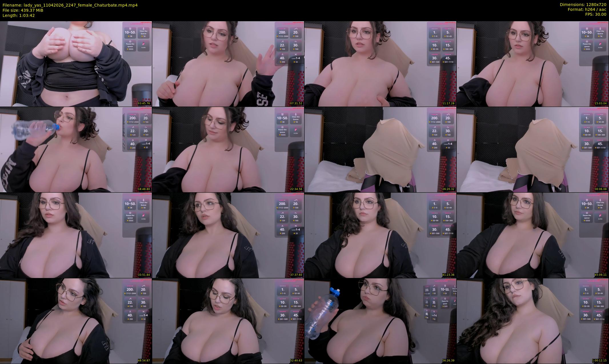 lady_yas — 64 minute Chaturbate female cam show recording, 720p, Apr 11, 2026
