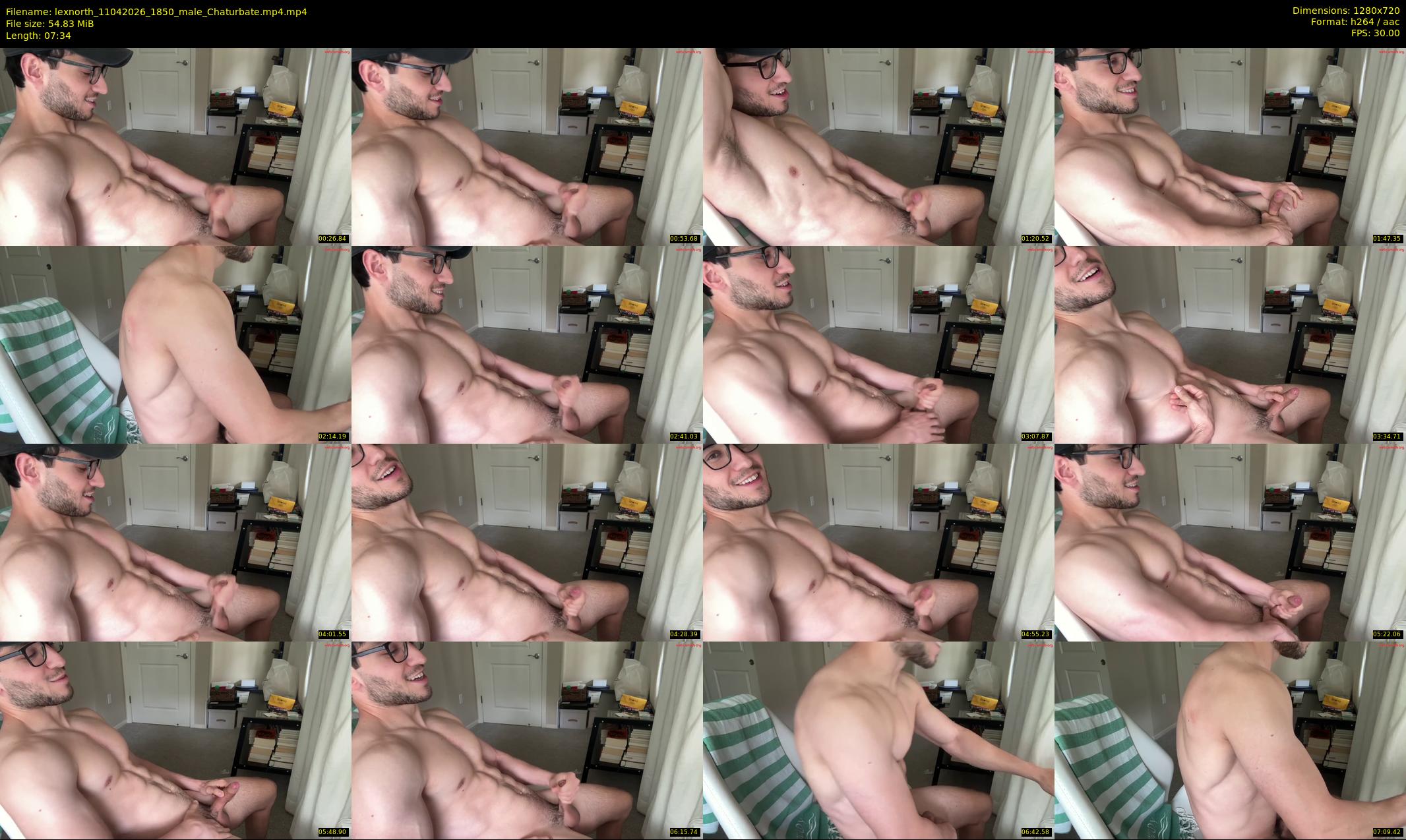 lexnorth — 8 minute Chaturbate male cam show recording, 720p, Apr 11, 2026