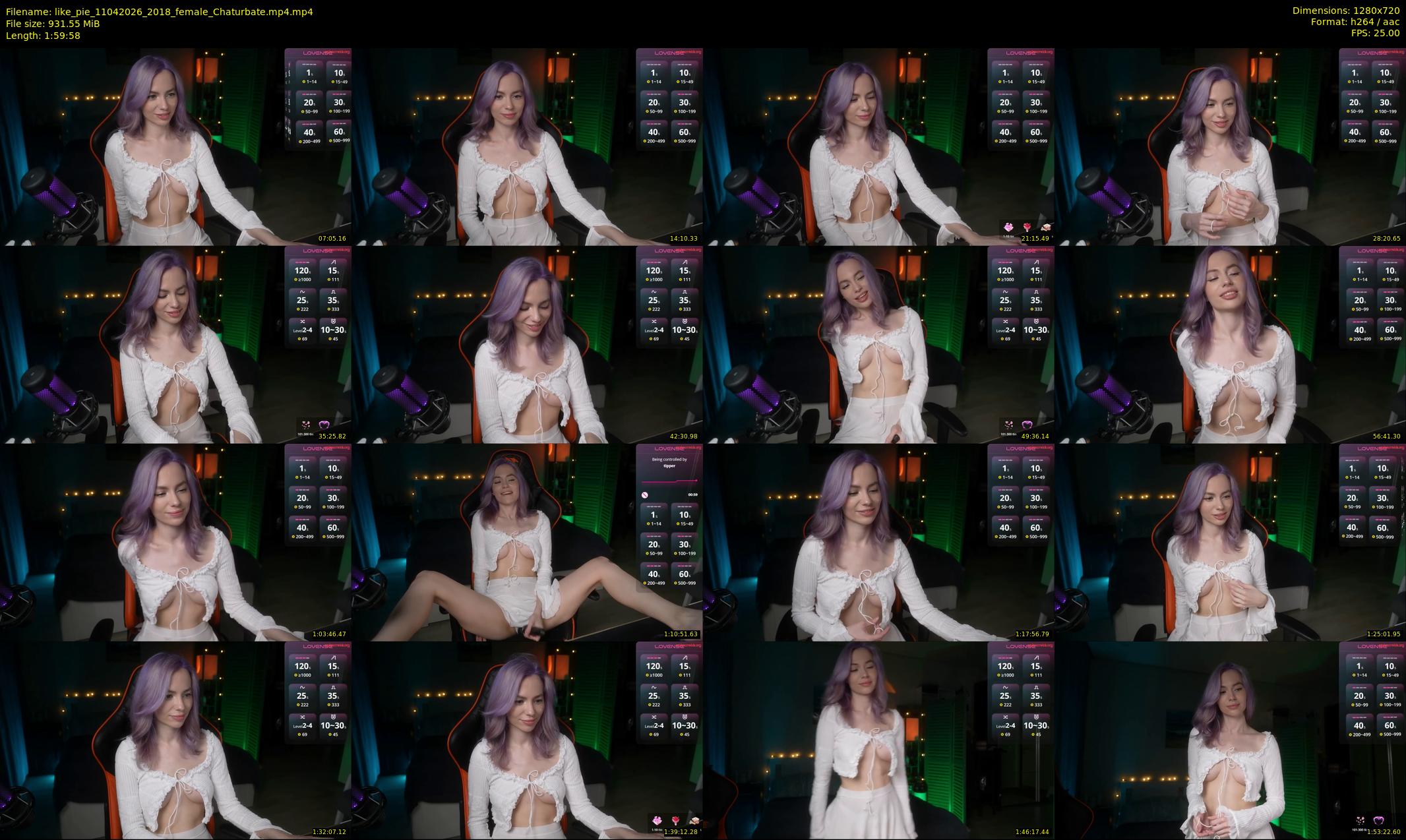 like_pie — 120 minute Chaturbate couple cam show recording, 720p, Apr 11, 2026