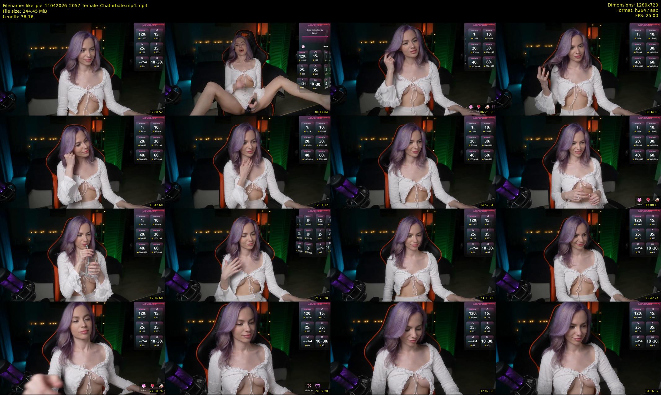 like_pie — 37 minute Chaturbate couple cam show recording, 720p, Apr 11, 2026