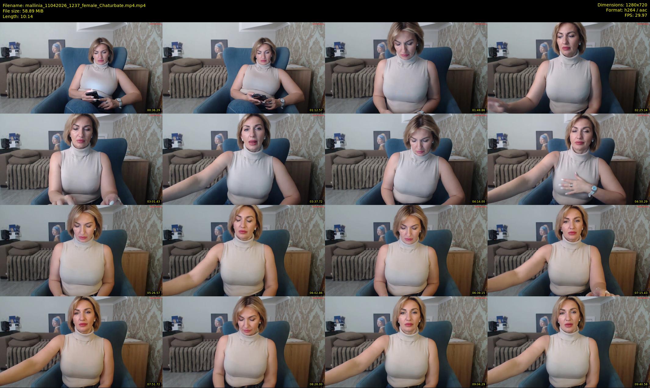 mallinia — 11 minute Chaturbate female cam show recording, 720p, Apr 11, 2026