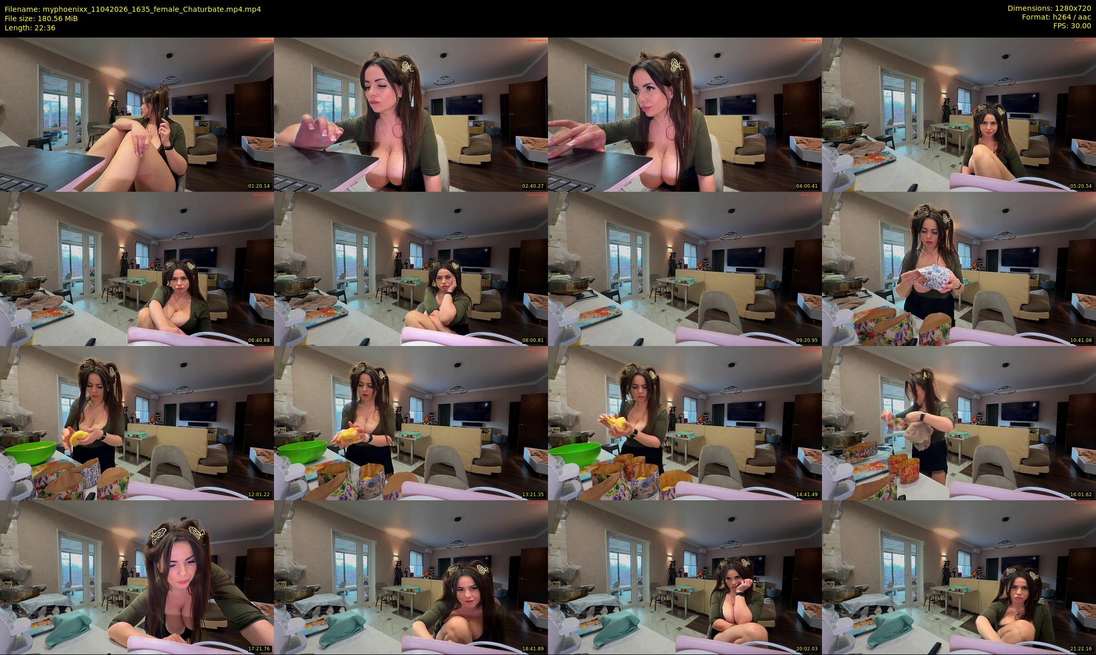 myphoenixx — 23 minute Chaturbate female cam show recording, 720p, Apr 11, 2026