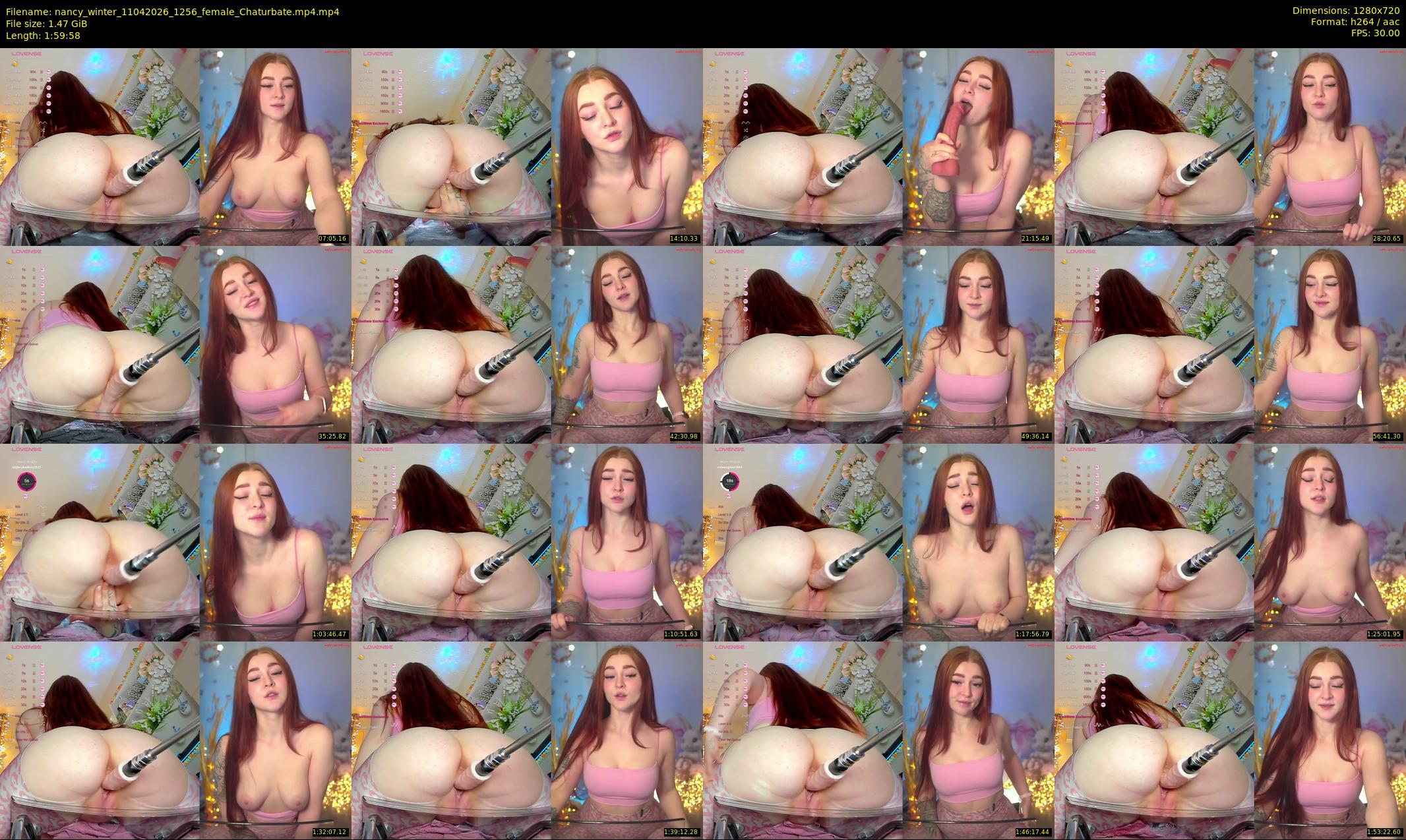 nancy_winter — 120 minute Chaturbate female cam show recording, 720p, Apr 11, 2026