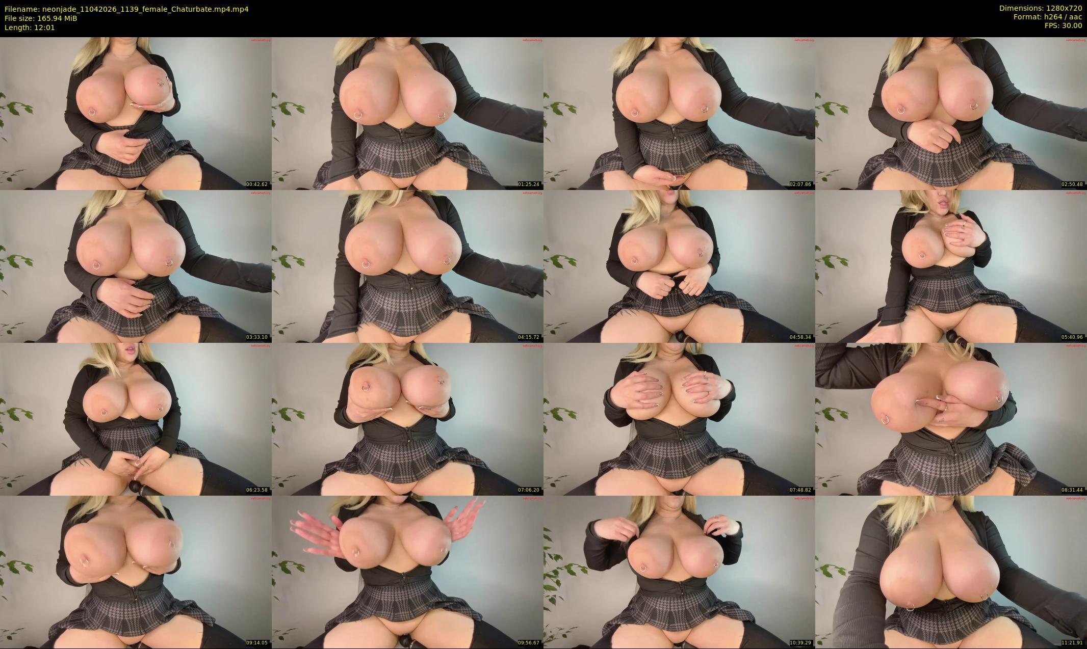 neonjade — 13 minute Chaturbate female cam show recording, 720p, Apr 11, 2026