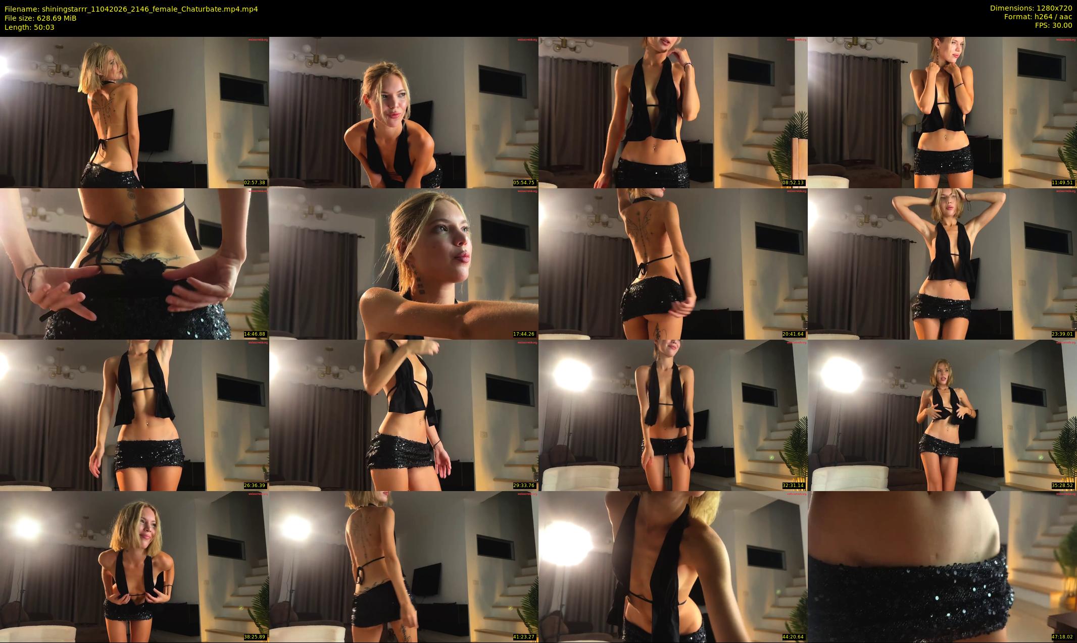 shiningstarrr — 51 minute Chaturbate female cam show recording, 720p, Apr 11, 2026