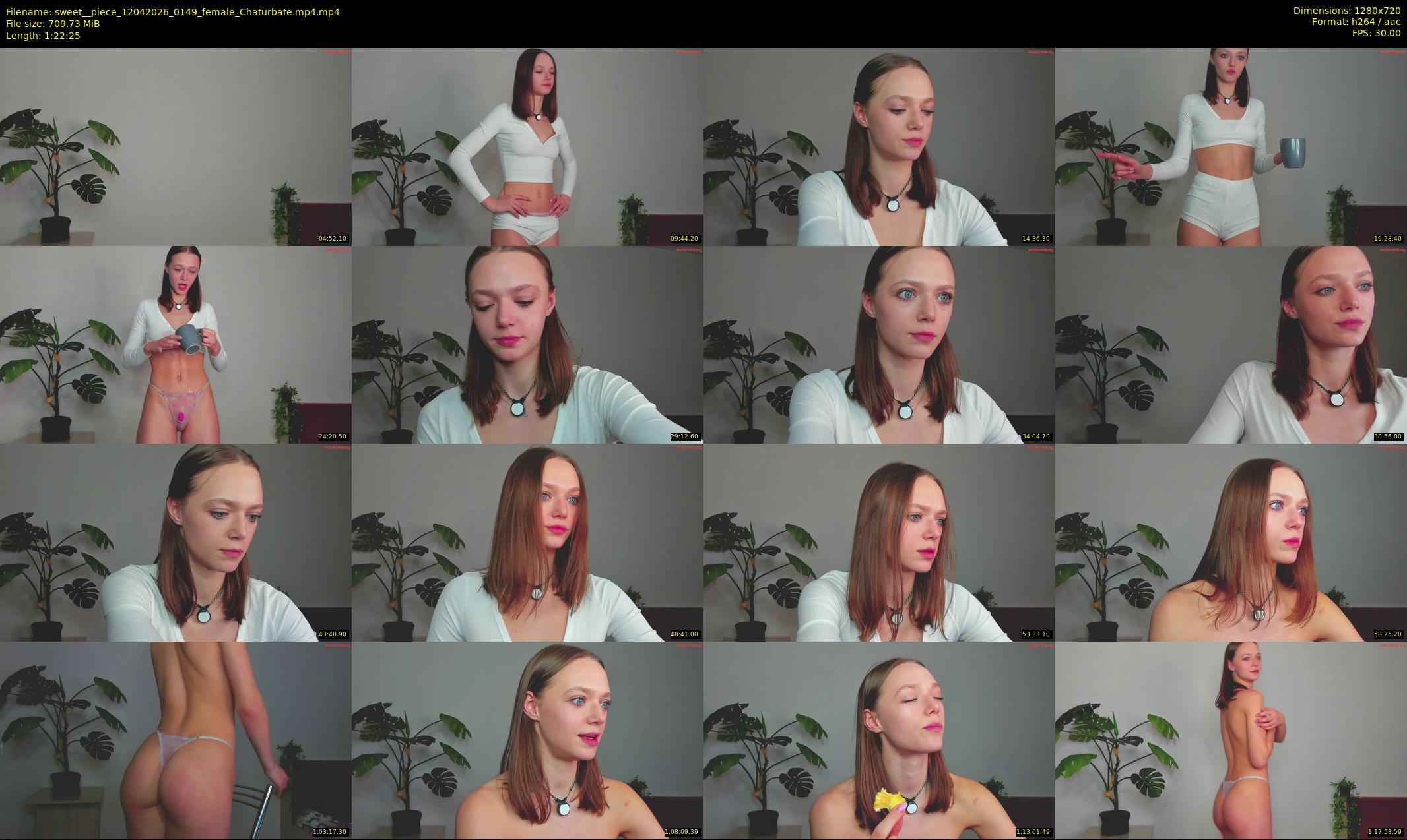 sweet__piece — 83 minute Chaturbate female cam show recording, 720p, Apr 12, 2026