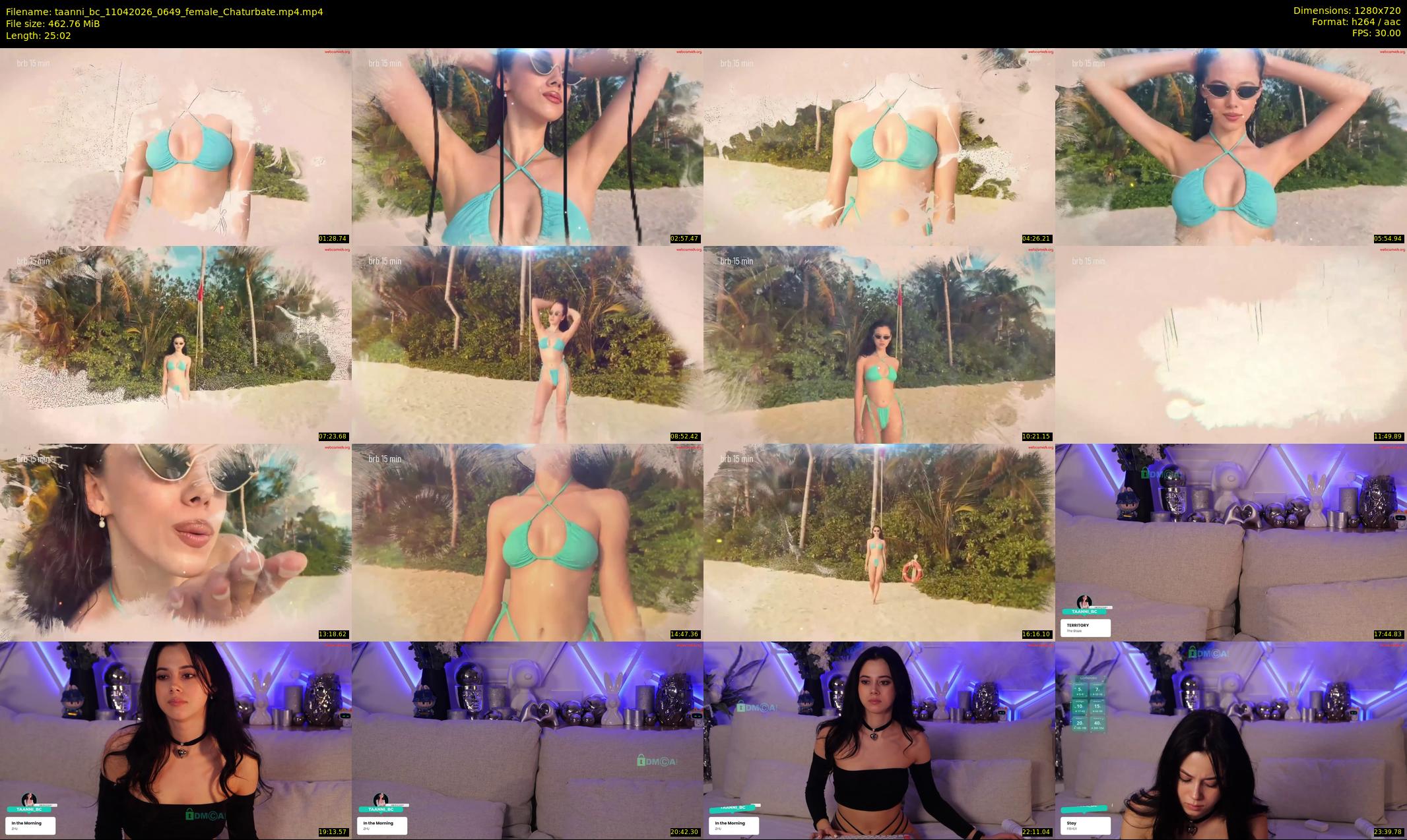 taanni_bc — 26 minute Chaturbate female cam show recording, 720p, Apr 11, 2026