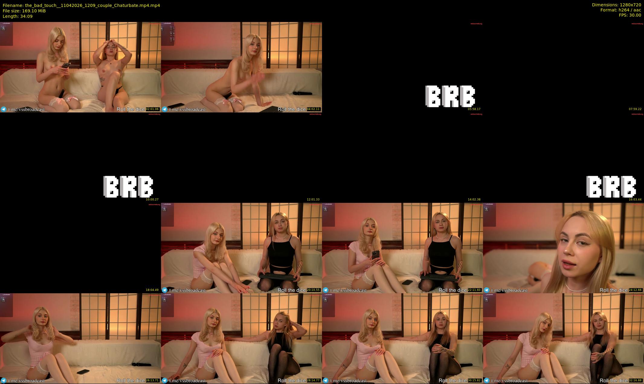 the_bad_touch_ — 35 minute Chaturbate couple cam show recording, 720p, Apr 11, 2026
