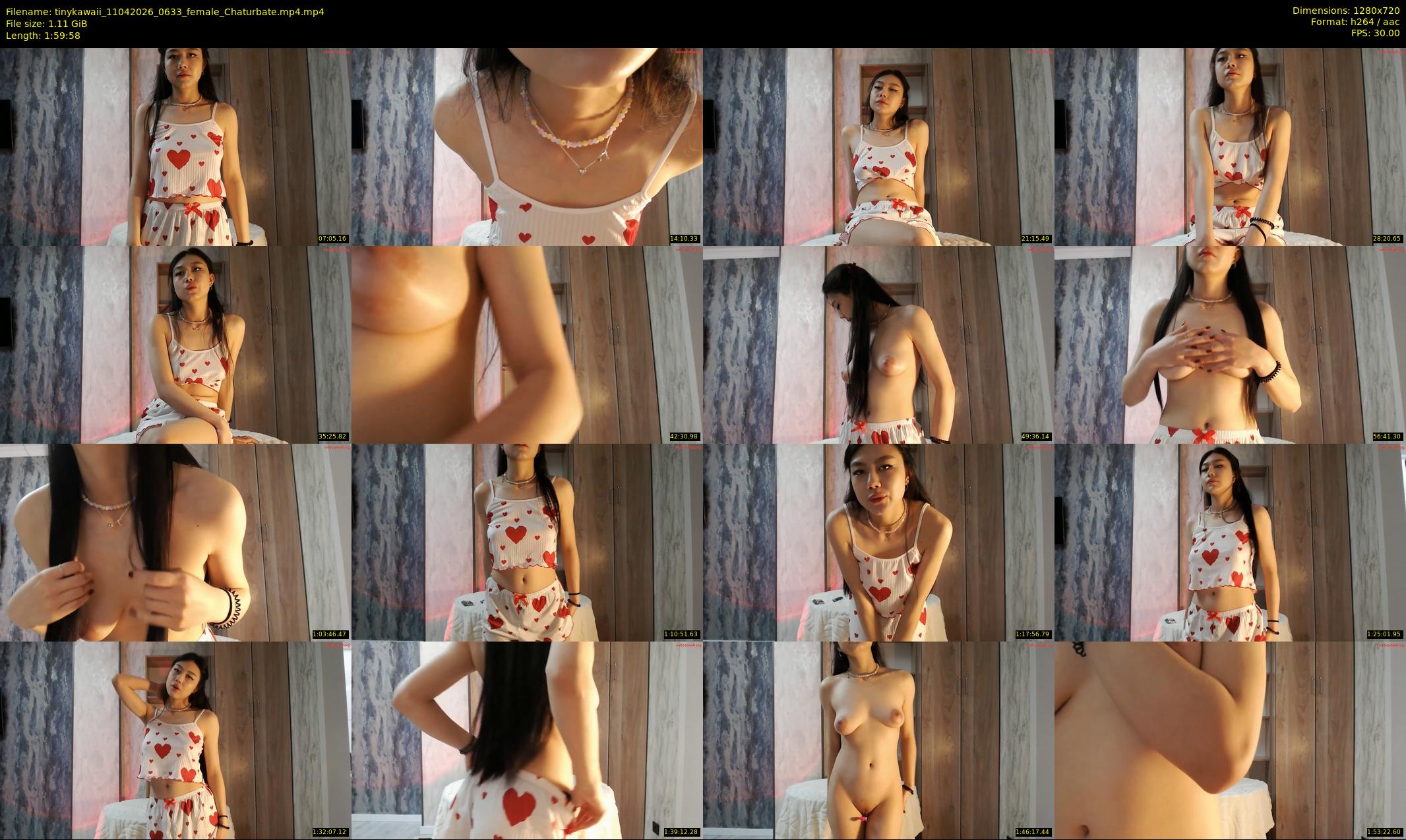 tinykawaii — 120 minute Chaturbate female cam show recording, 720p, Apr 11, 2026