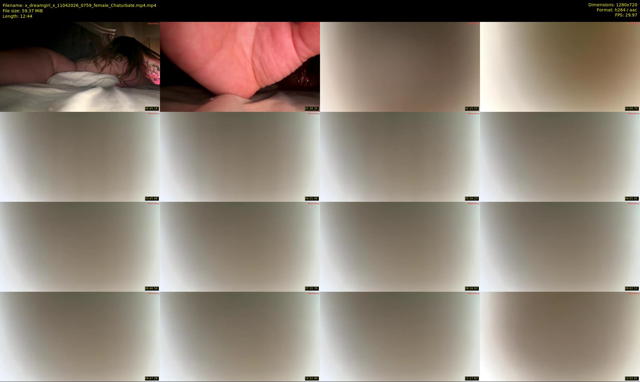 x_dreamgirl_x — 13 minute Chaturbate female cam show recording, 720p, Apr 11, 2026