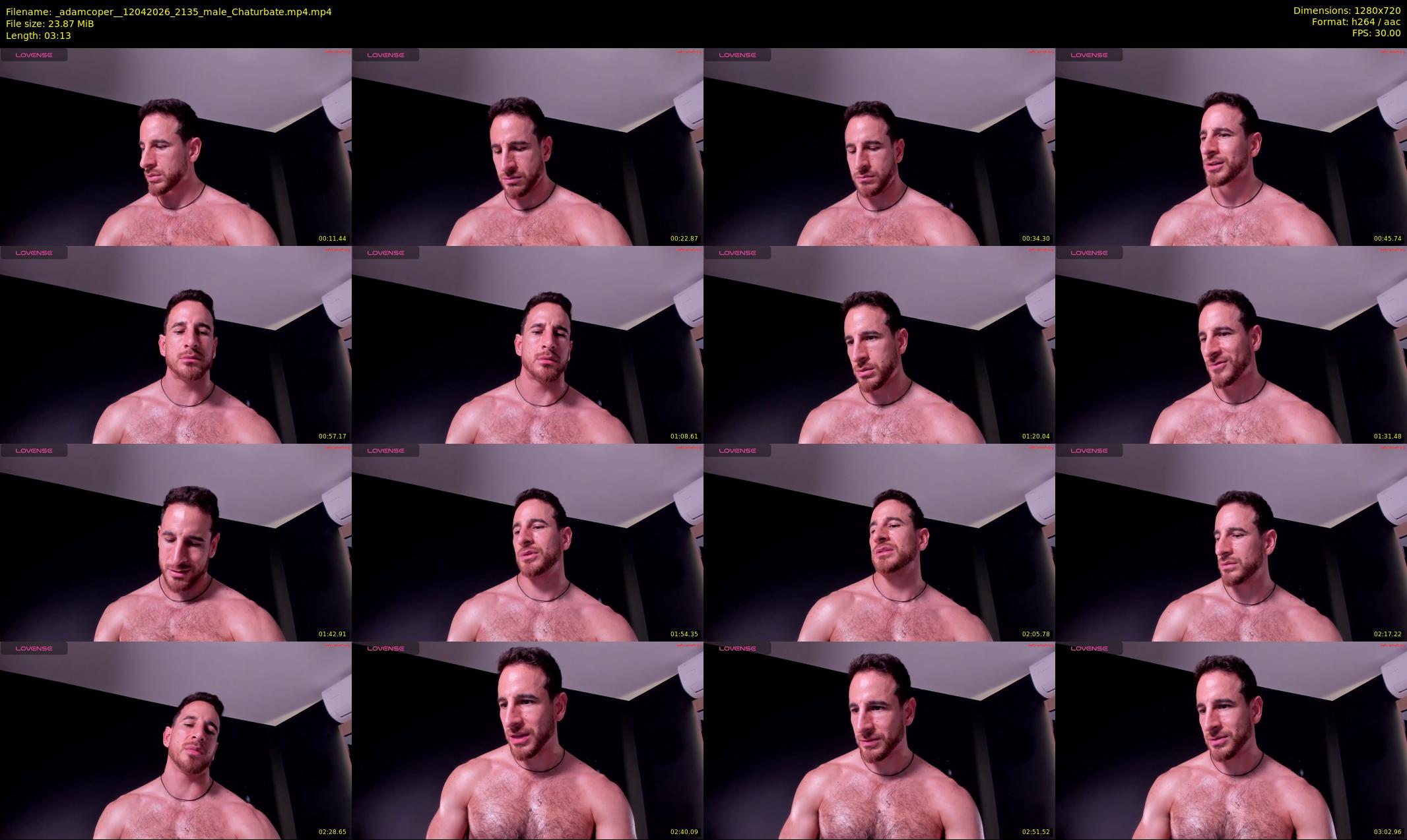 _adamcoper_ — 4 minute Chaturbate male cam show recording, 720p, Apr 12, 2026