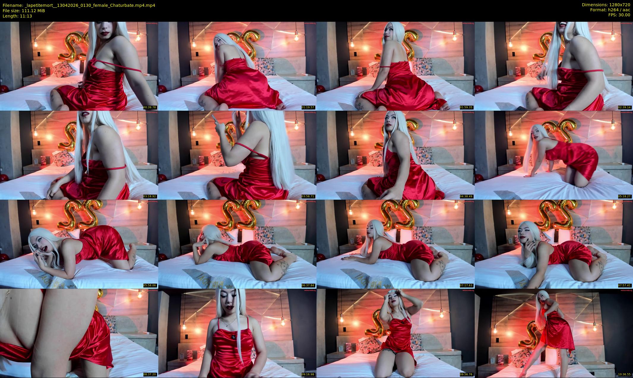 _lapetitemort_ — 12 minute Chaturbate female cam show recording, 720p, Apr 13, 2026