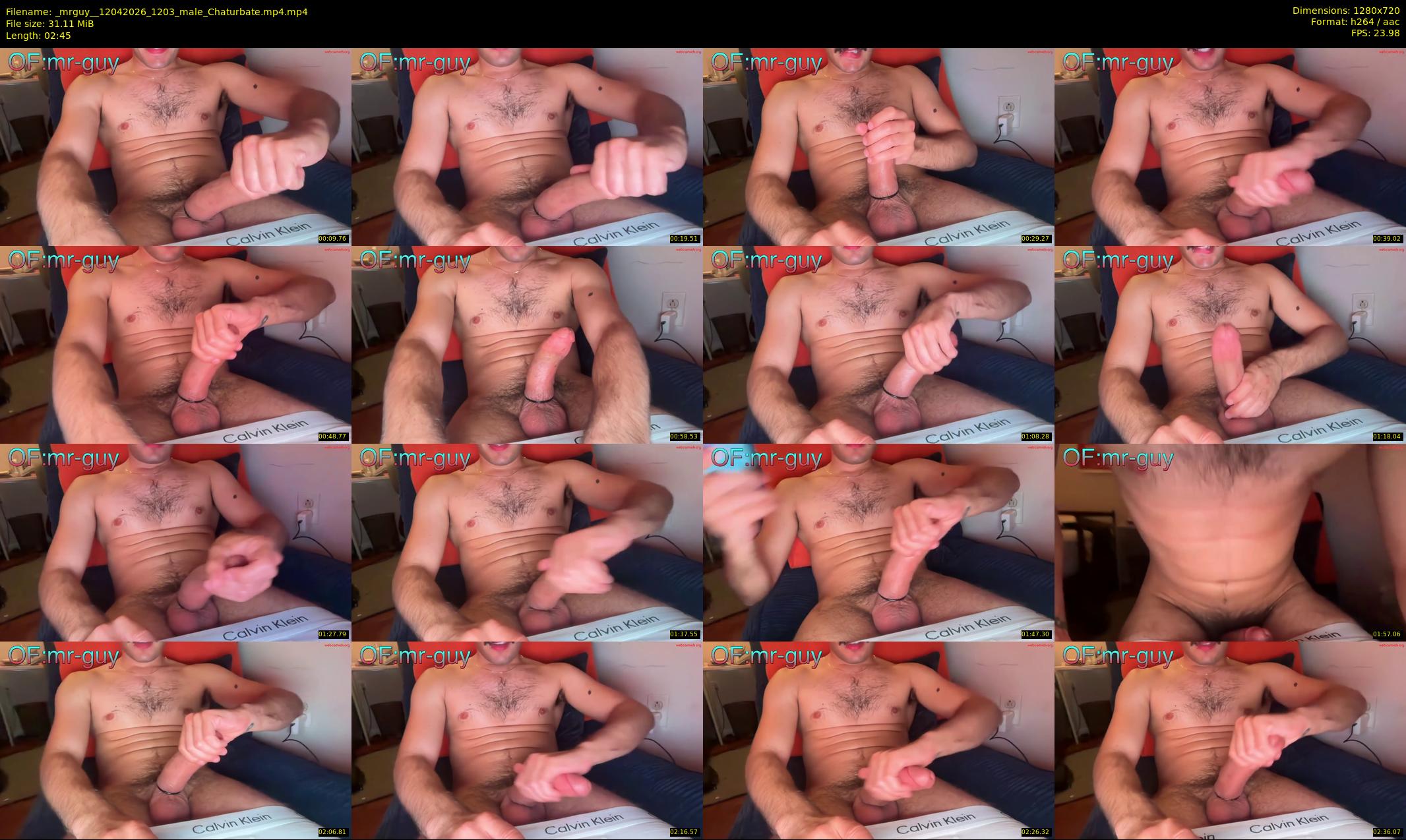 _mrguy_ — 3 minute Chaturbate male cam show recording, 720p, Apr 12, 2026