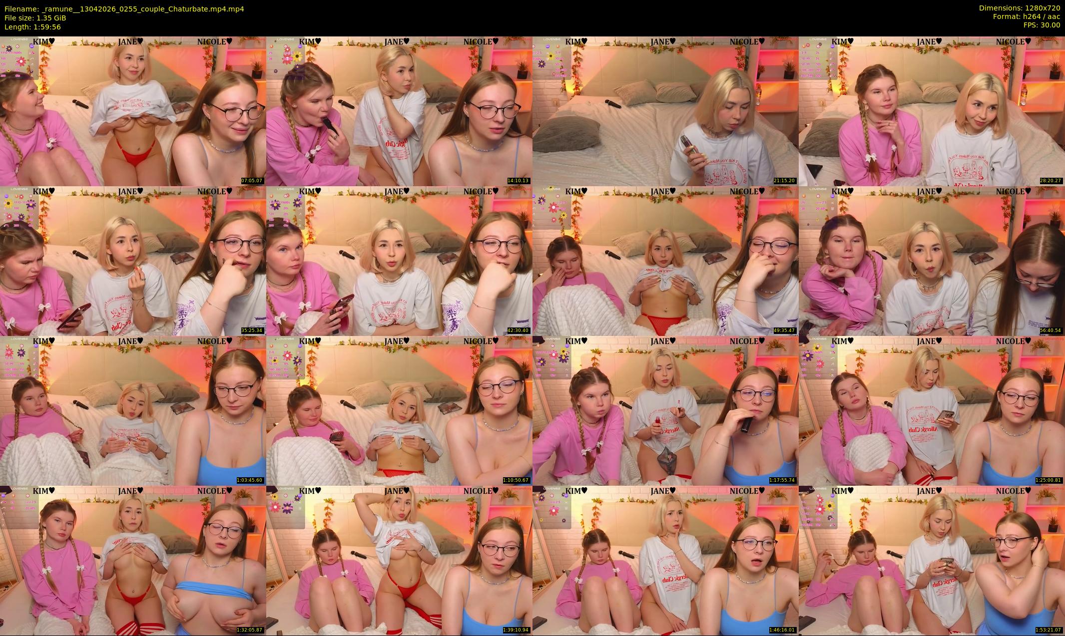 _ramune_ — 120 minute Chaturbate couple cam show recording, 720p, Apr 13, 2026