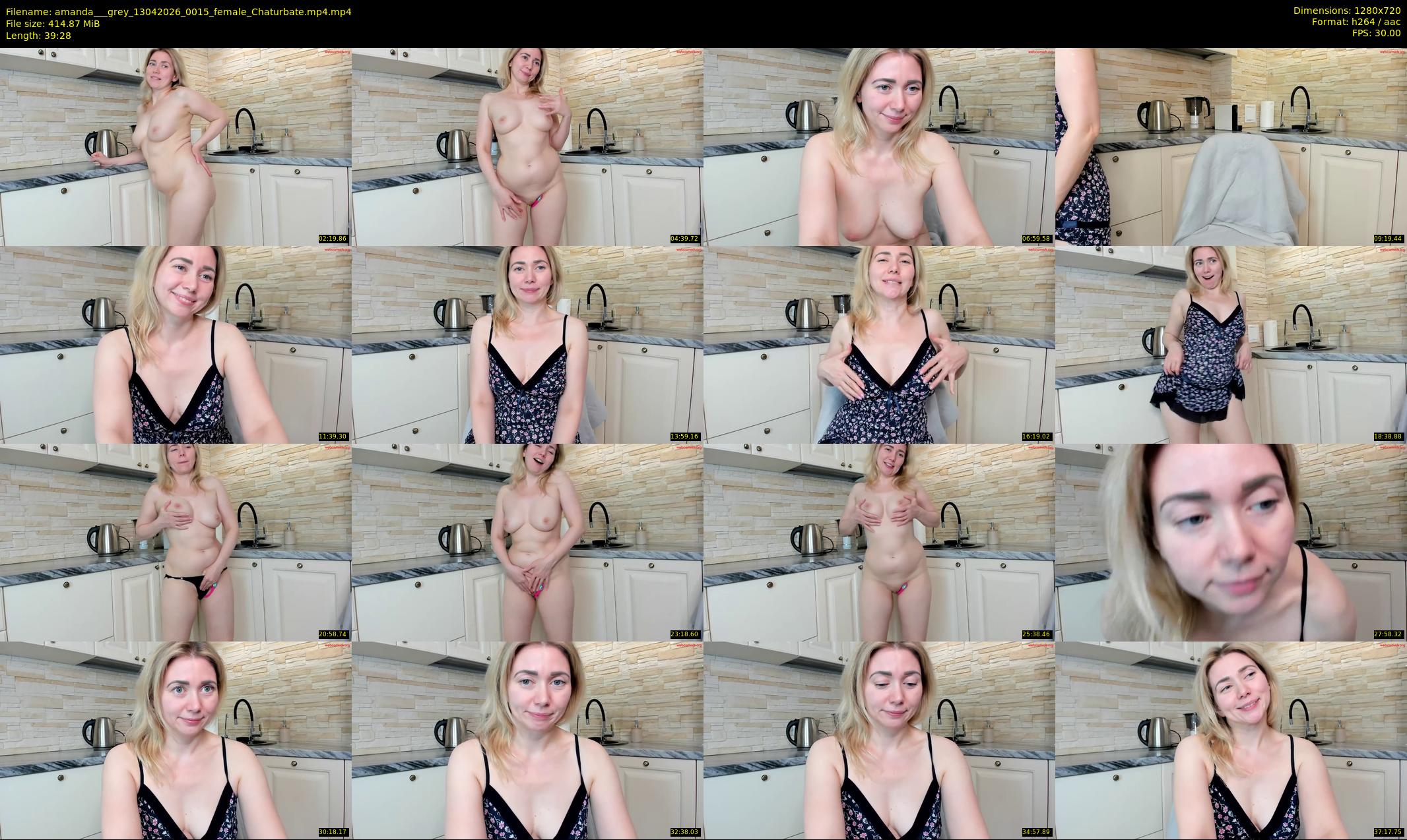 amanda___grey — 40 minute Chaturbate female cam show recording, 720p, Apr 13, 2026