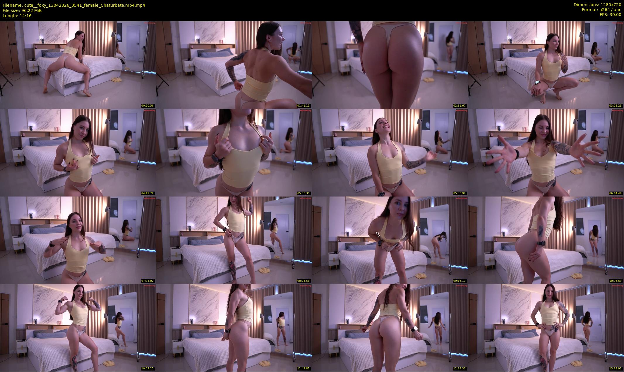 cute__foxy — 15 minute Chaturbate couple cam show recording, 720p, Apr 13, 2026