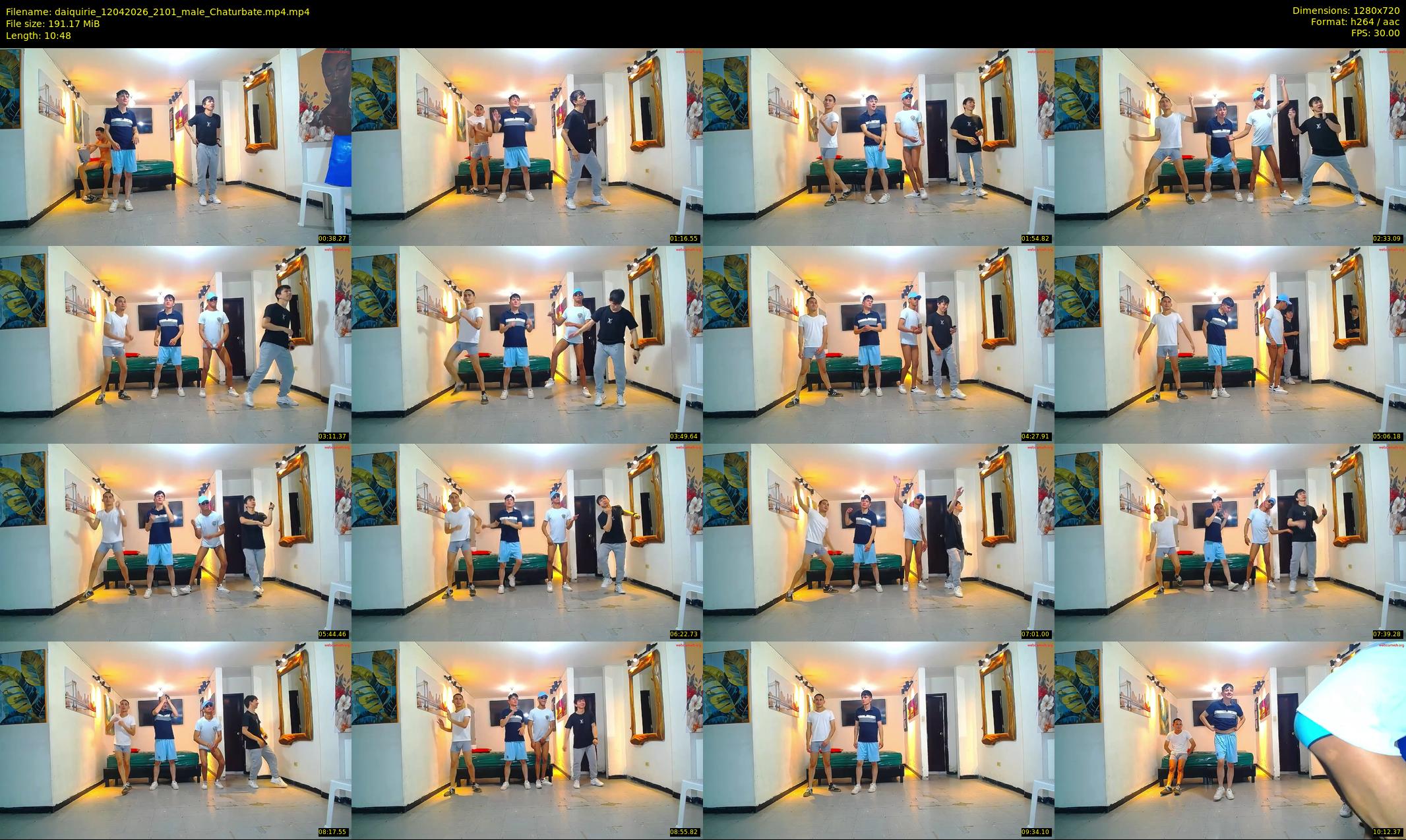 daiquirie — 11 minute Chaturbate male cam show recording, 720p, Apr 12, 2026