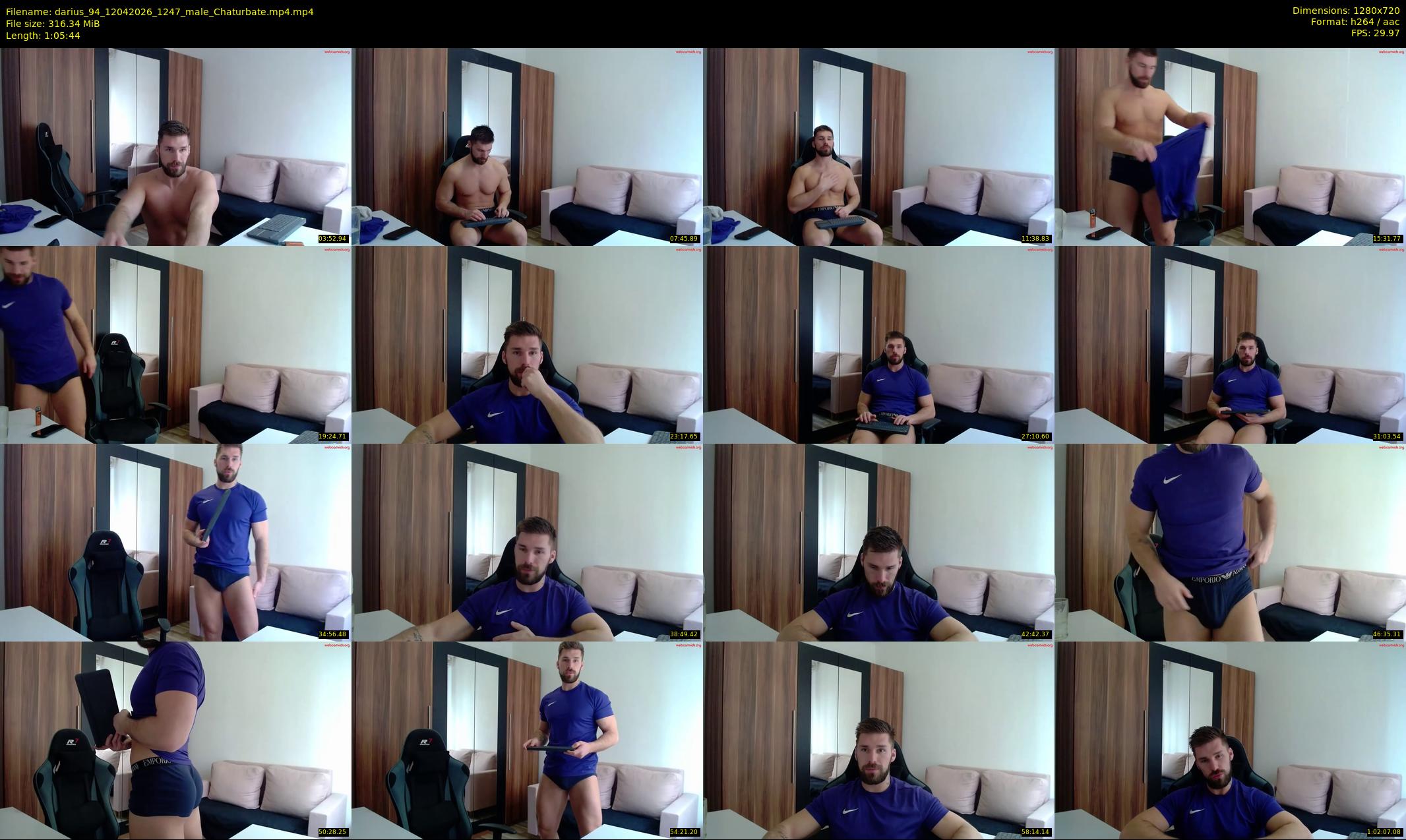 darius_94 — 66 minute Chaturbate male cam show recording, 720p, Apr 12, 2026