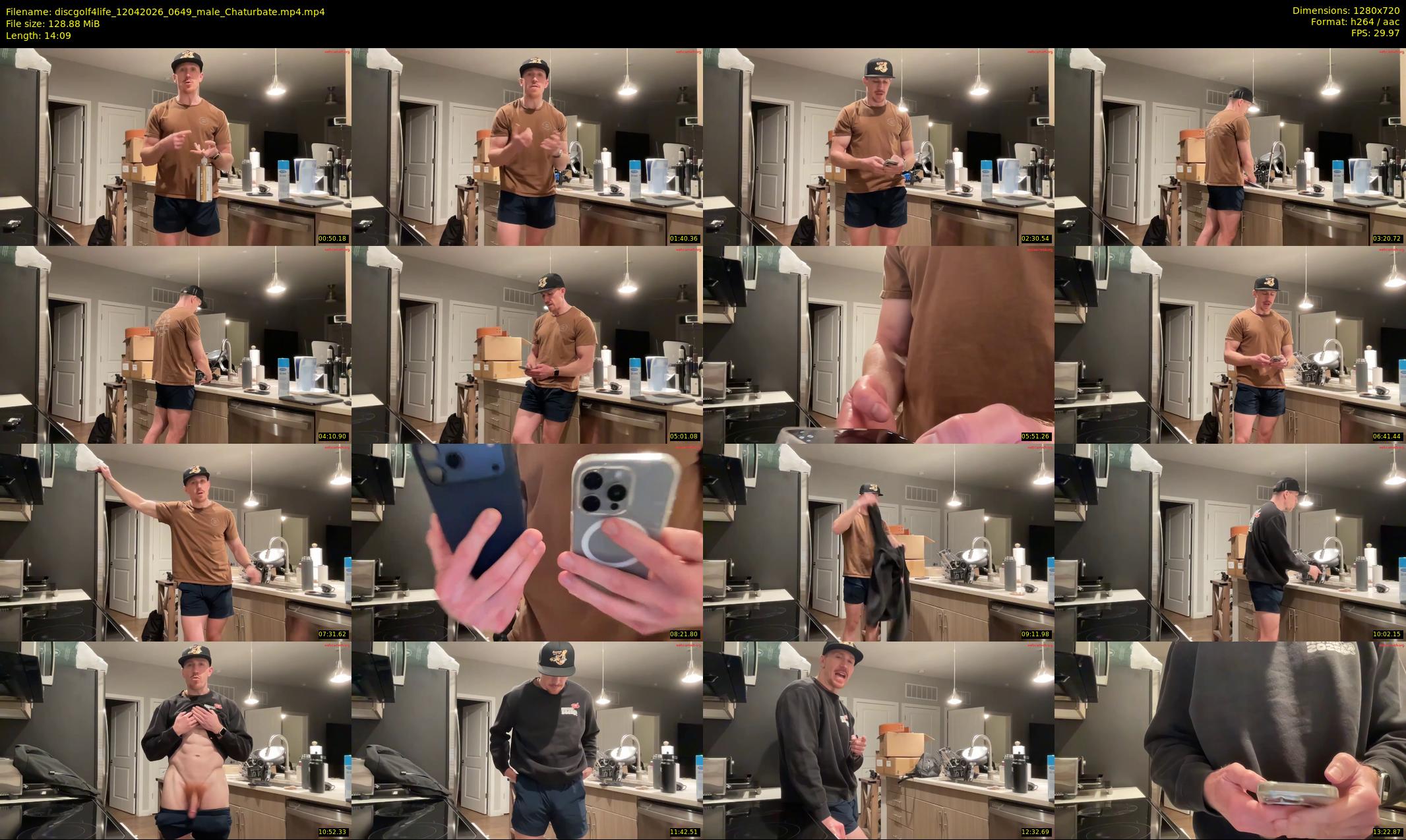 discgolf4life — 15 minute Chaturbate male cam show recording, 720p, Apr 12, 2026