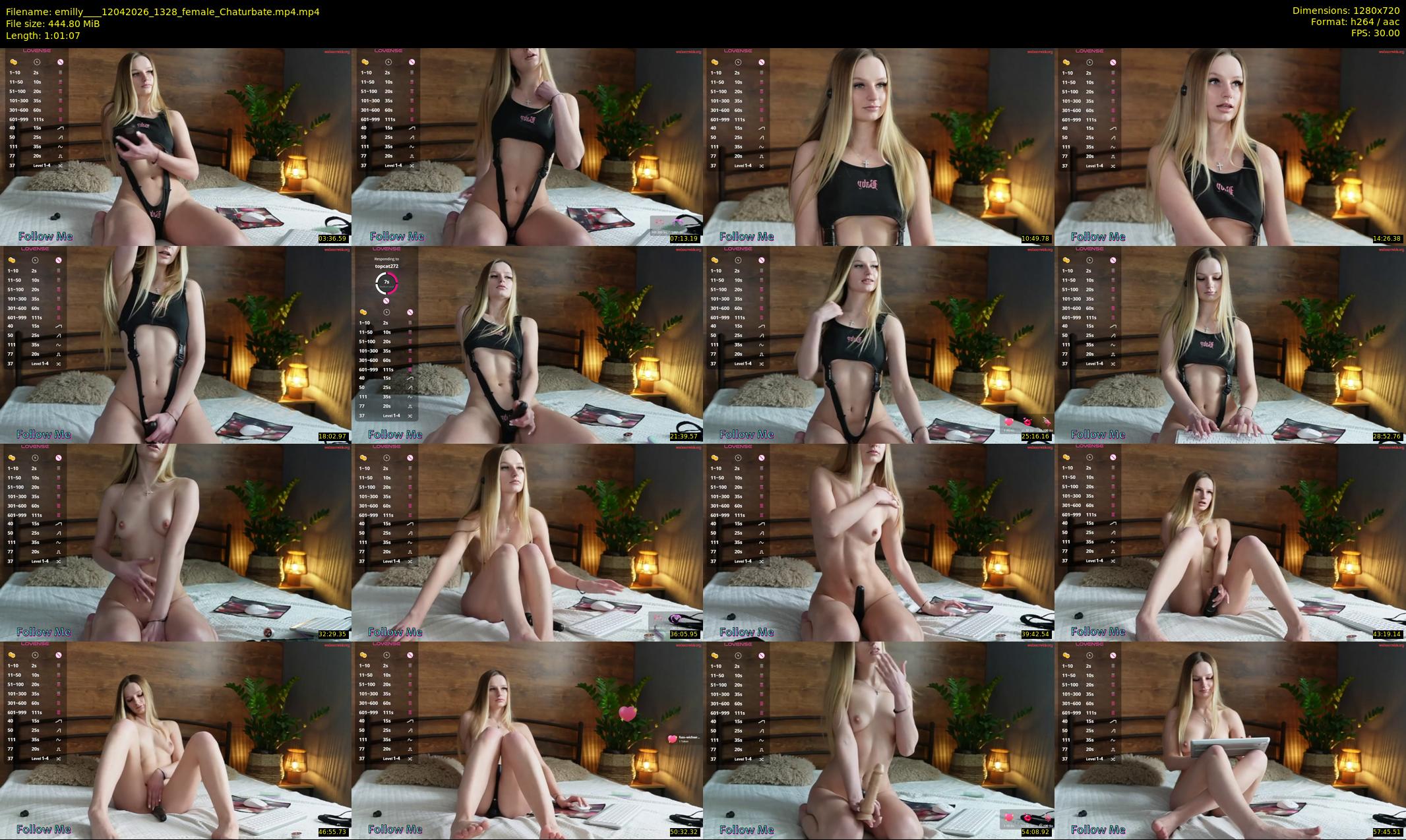 emilly___ — 62 minute Chaturbate female cam show recording, 720p, Apr 12, 2026