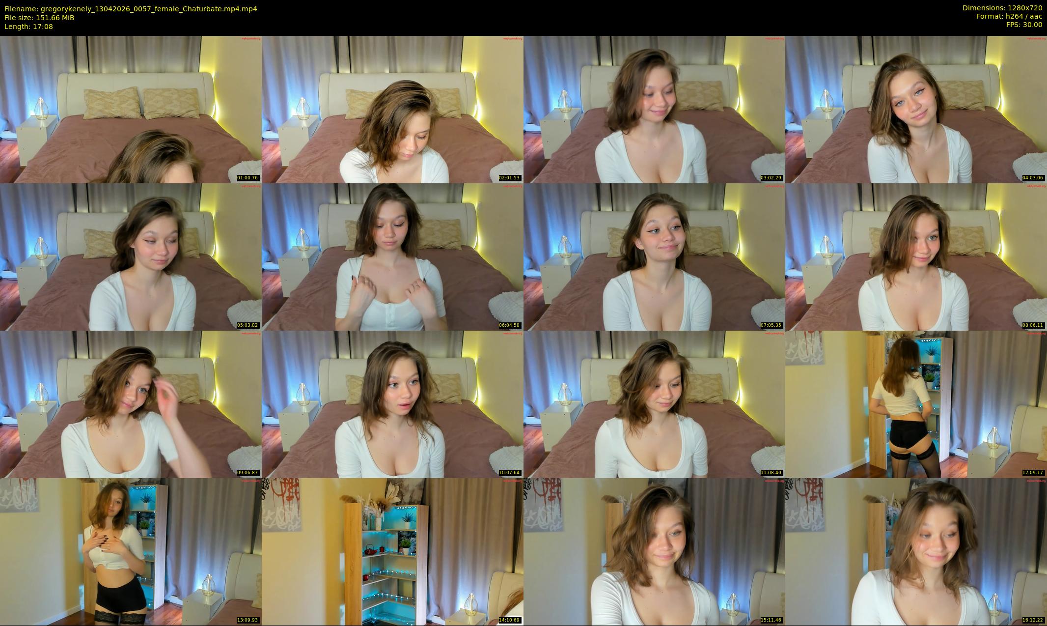 gregorykenely — 18 minute Chaturbate female cam show recording, 720p, Apr 13, 2026