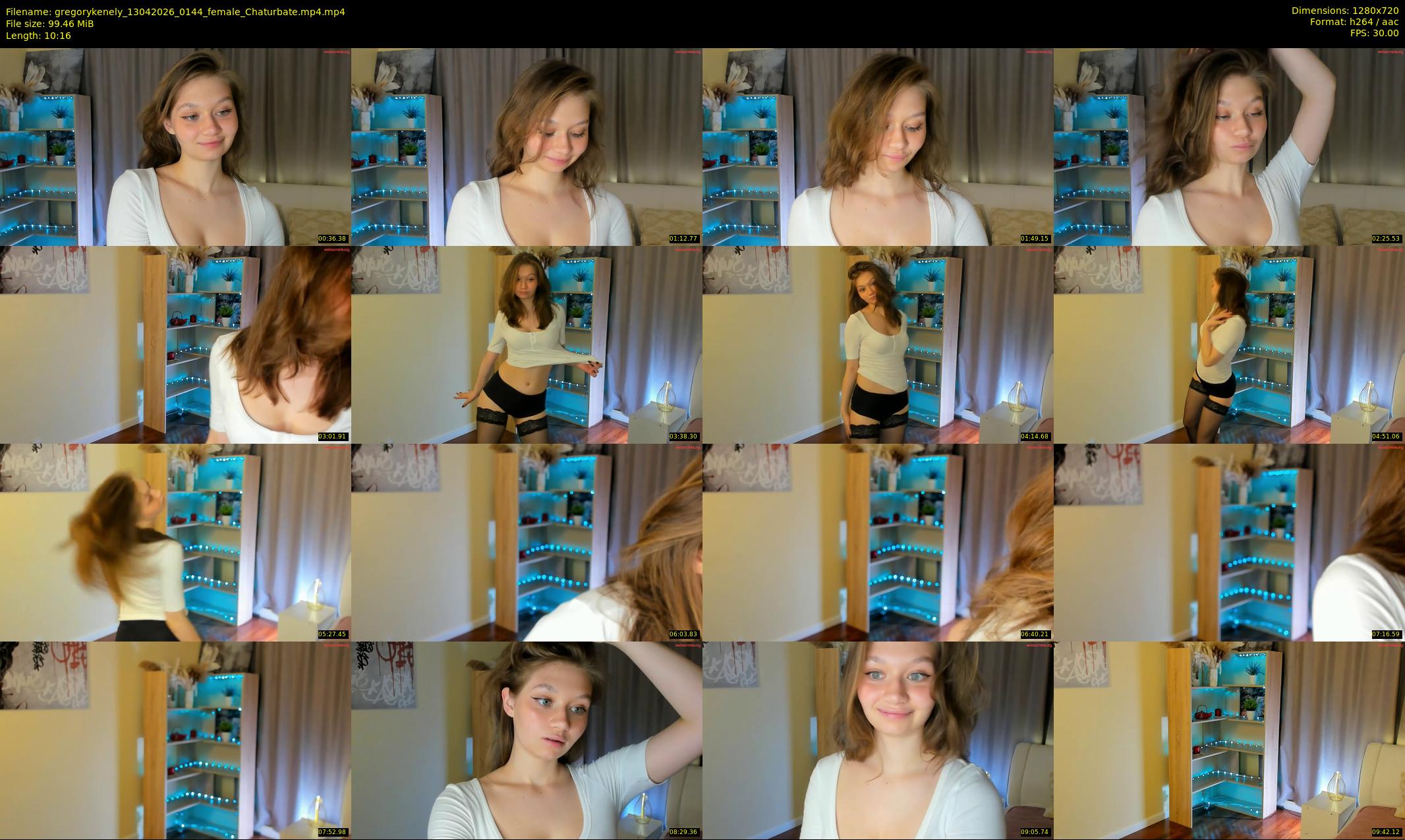 gregorykenely — 11 minute Chaturbate female cam show recording, 720p, Apr 13, 2026